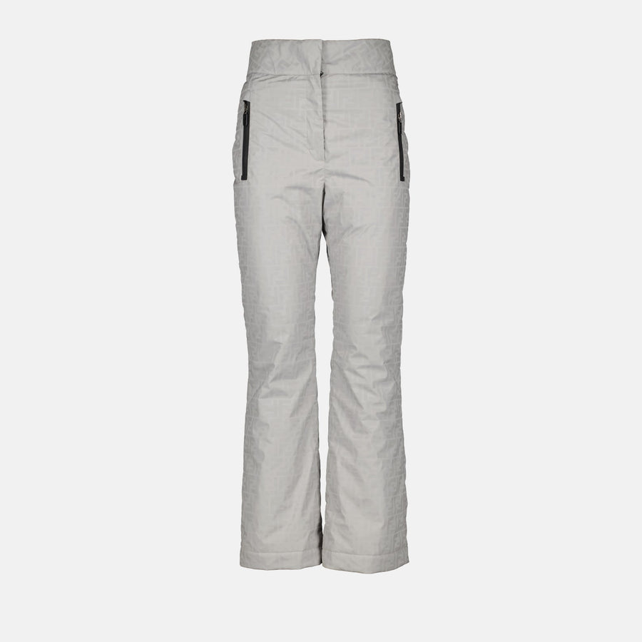 Fendi Monogram Quilted Ski Trousers