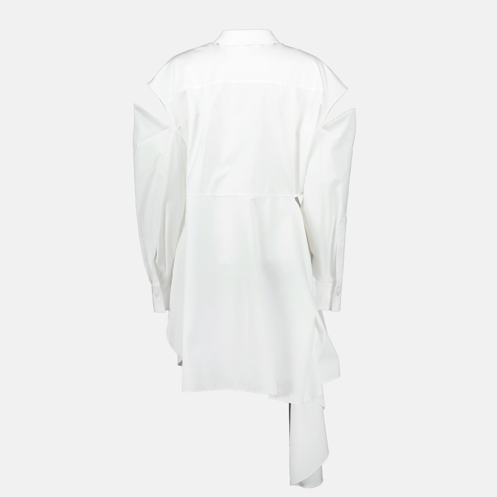 Alexander McQueen Sculptural Ruffle Shirt Dress - image 4