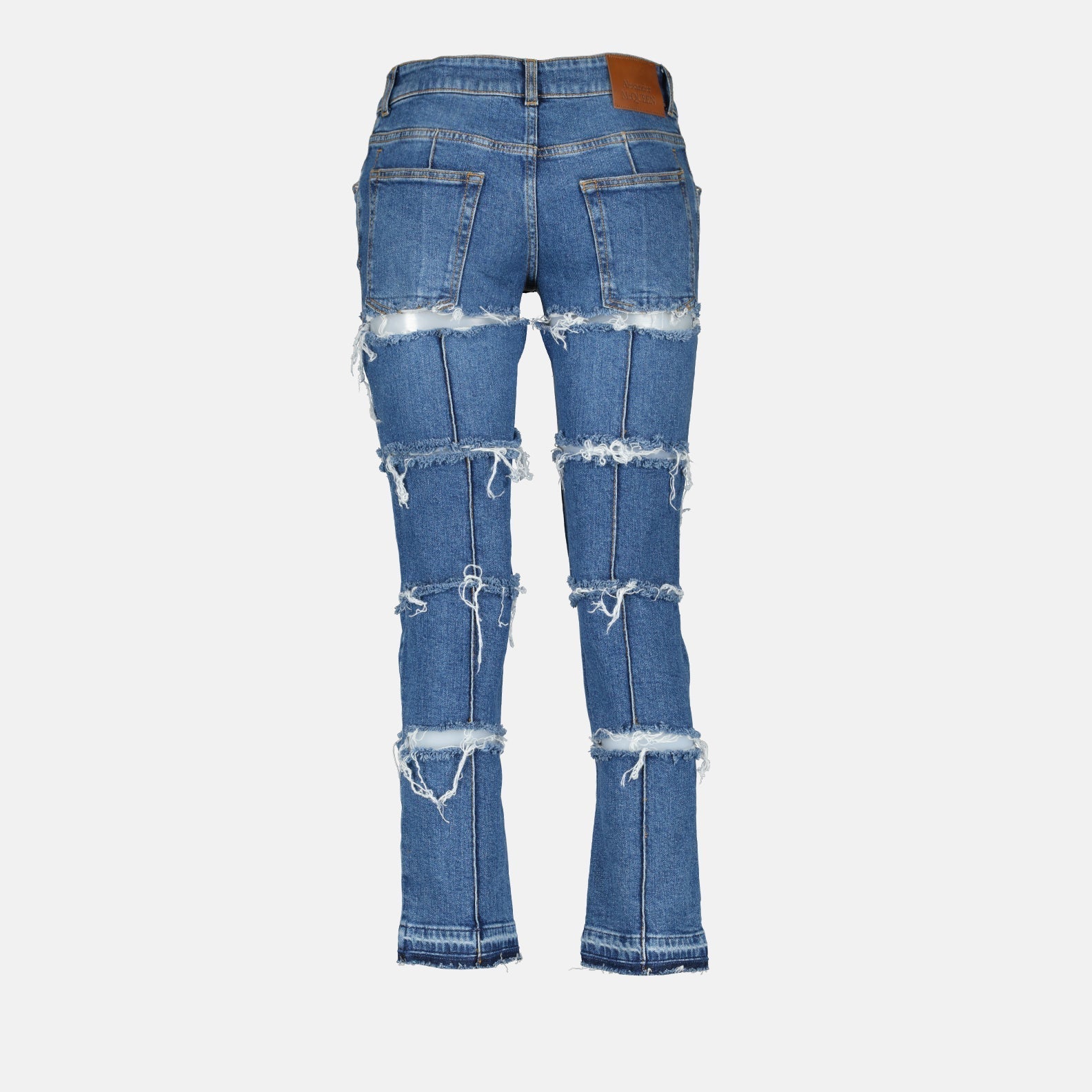 Alexander McQueen Patchwork Skinny Jeans - image 4