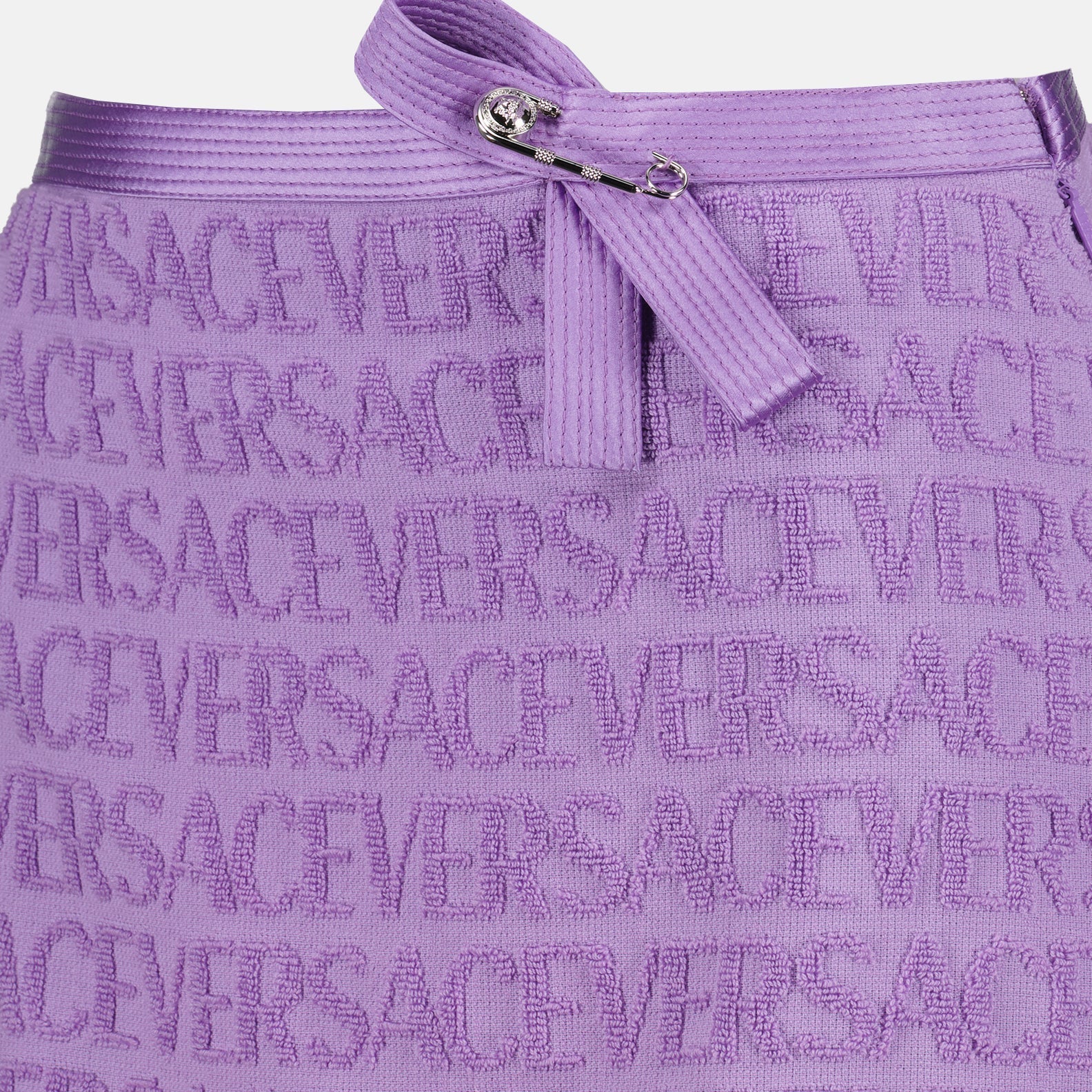 Versace Versace Allover Mini Skirt - image 5