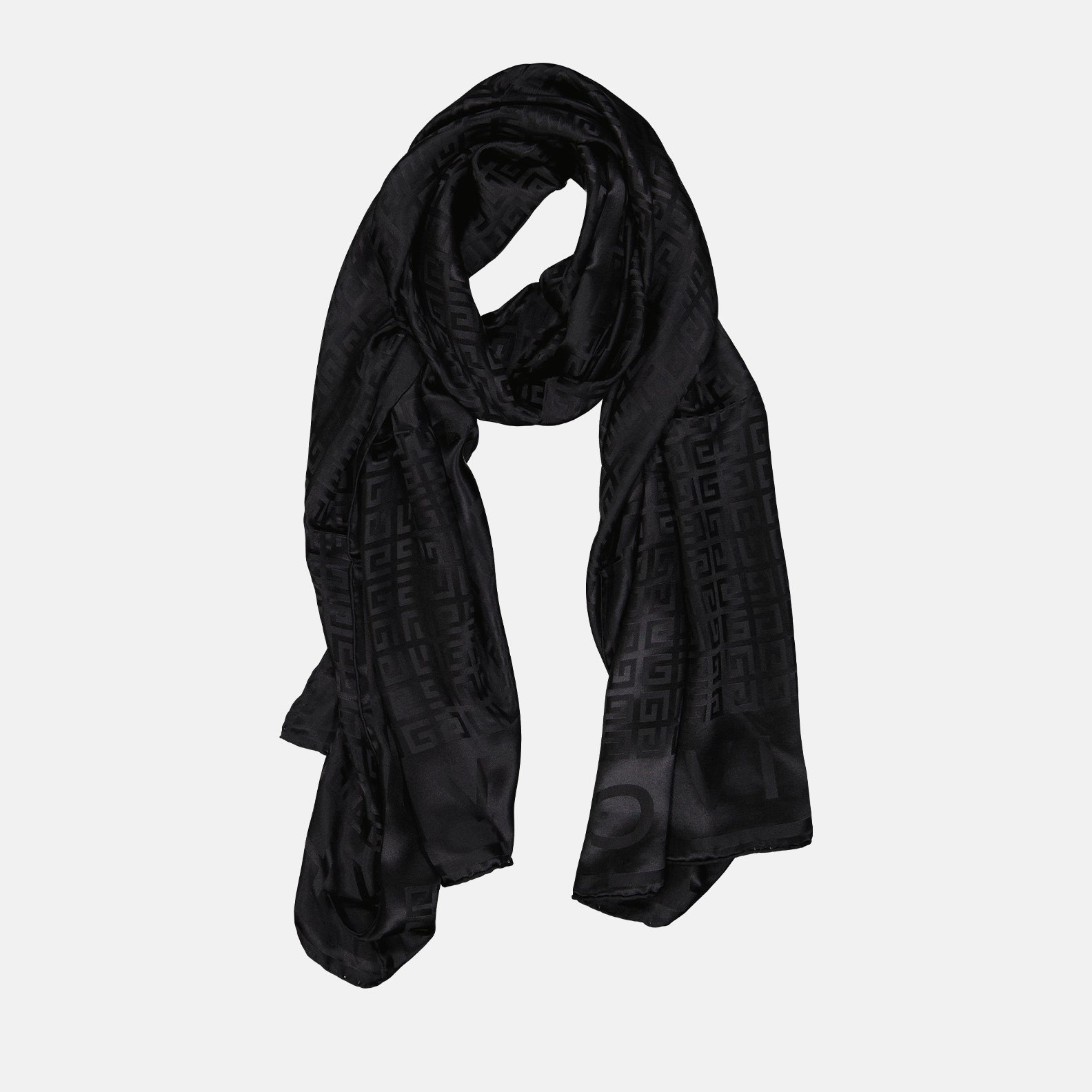 Givenchy Monogram Silk Scarf - image 2