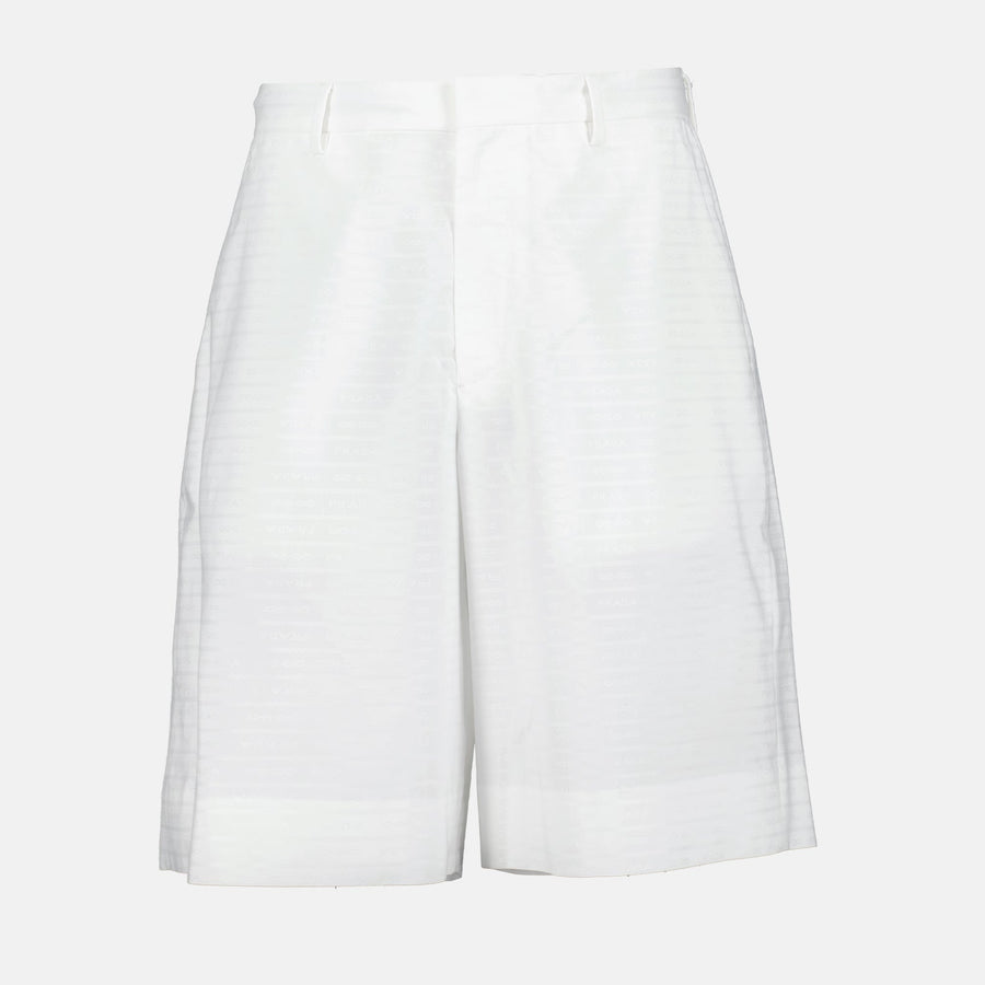 Prada Poplin Bermuda