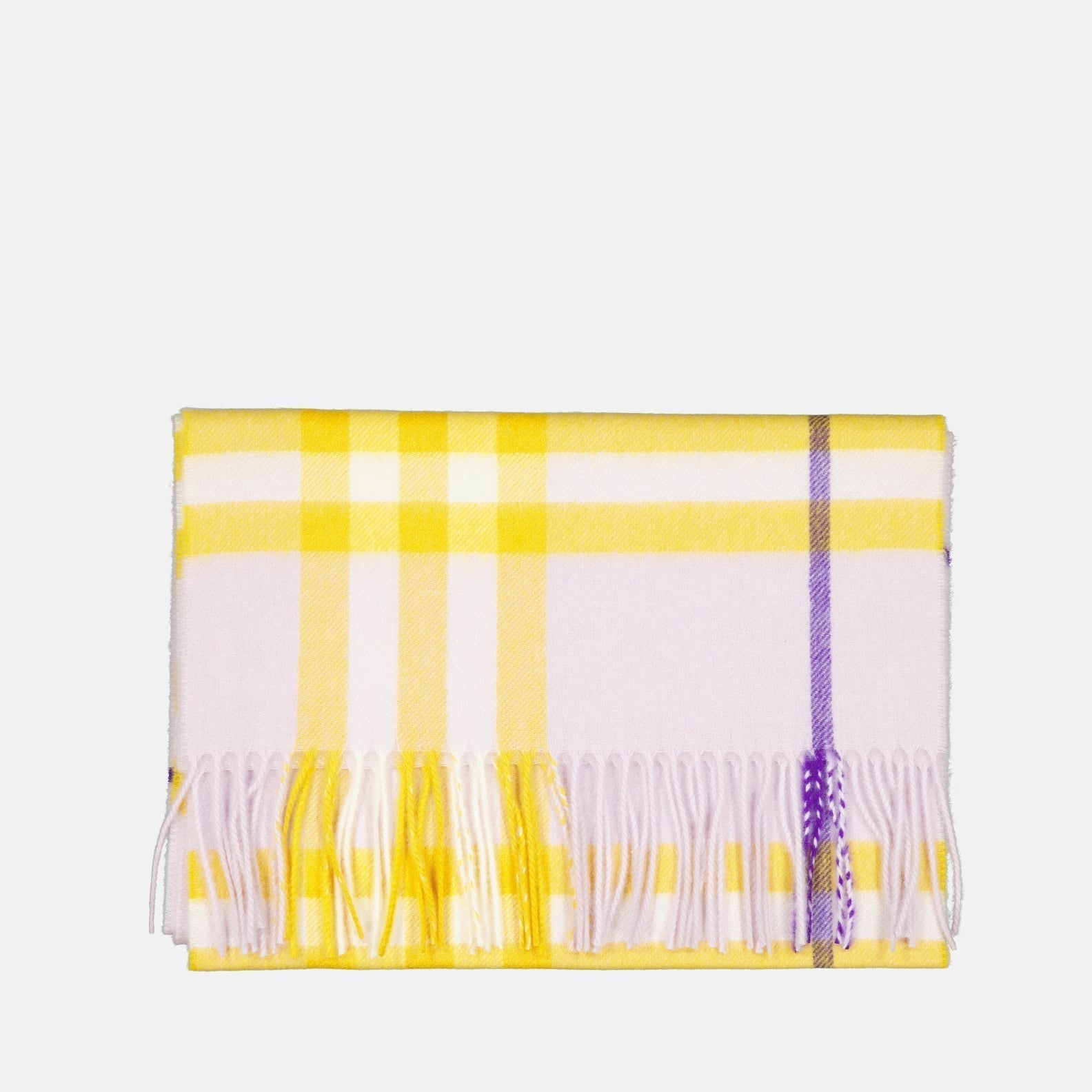Burberry Check Cashmere Scarf