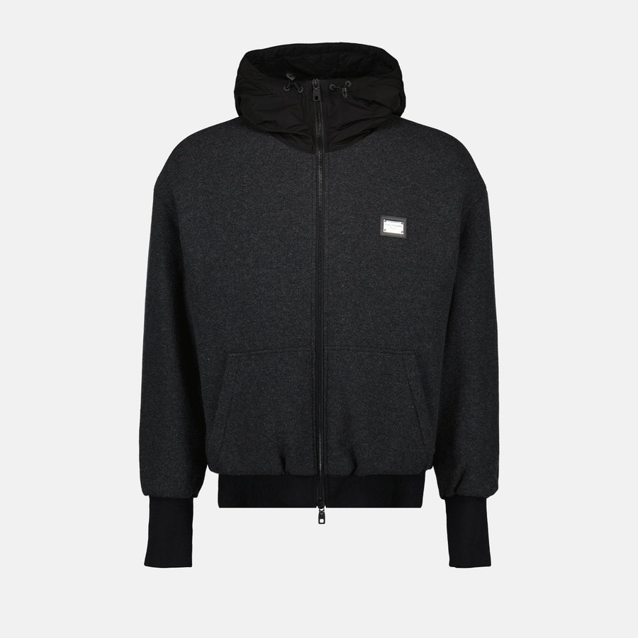 Dolce & Gabbana Logo Plaque Bomber