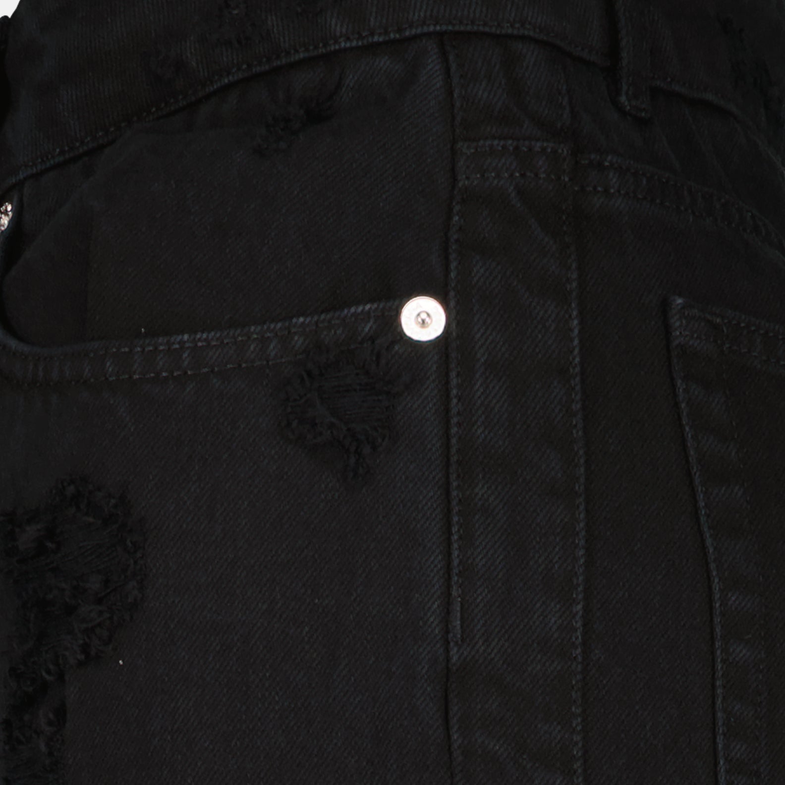 Dolce & Gabbana Distressed Black Slim-Fit Jeans - image 5
