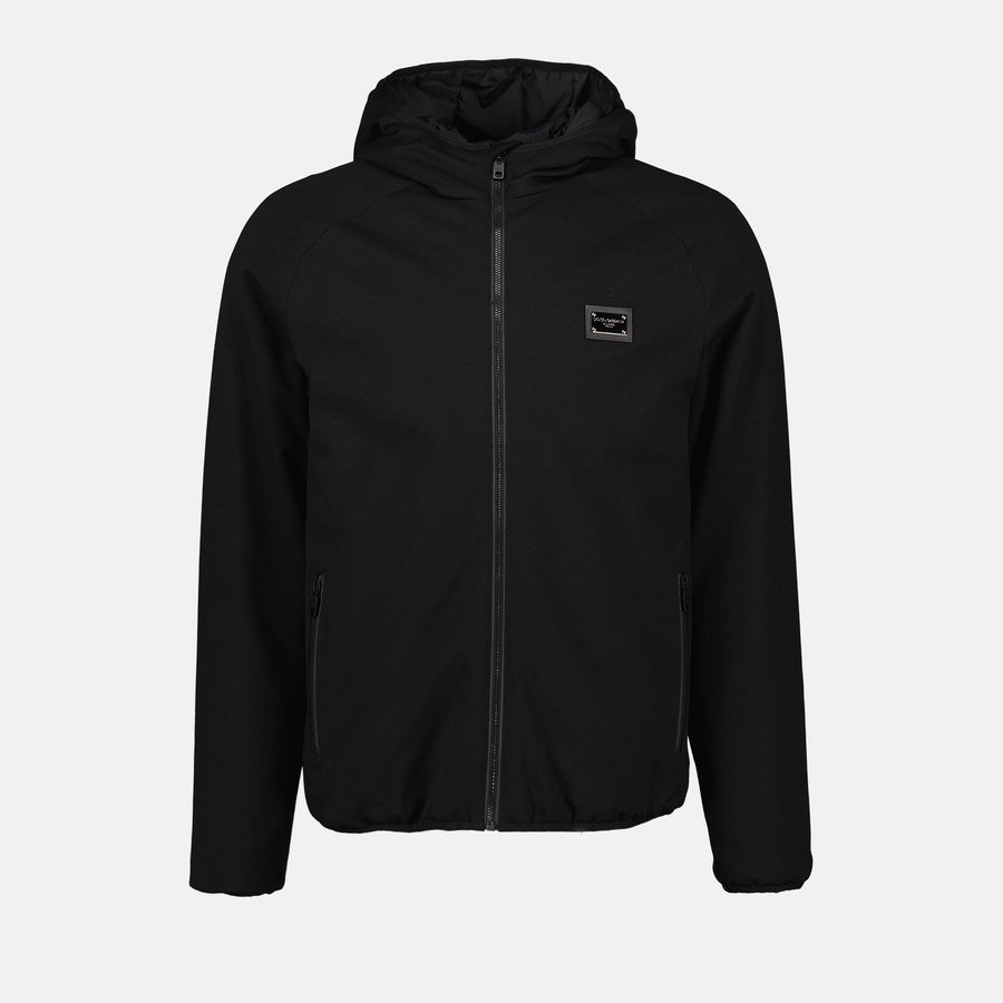 Dolce & Gabbana Logo Plaque Windbreaker
