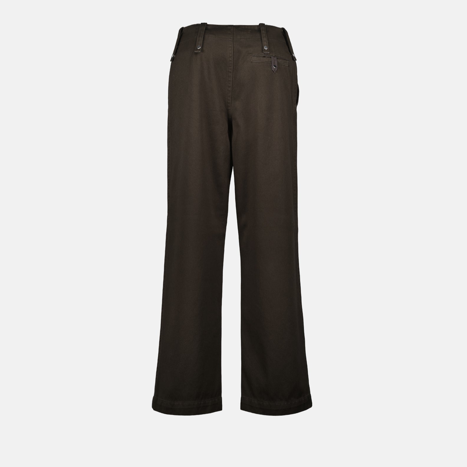 Burberry Cotton Satin Pants - image 4