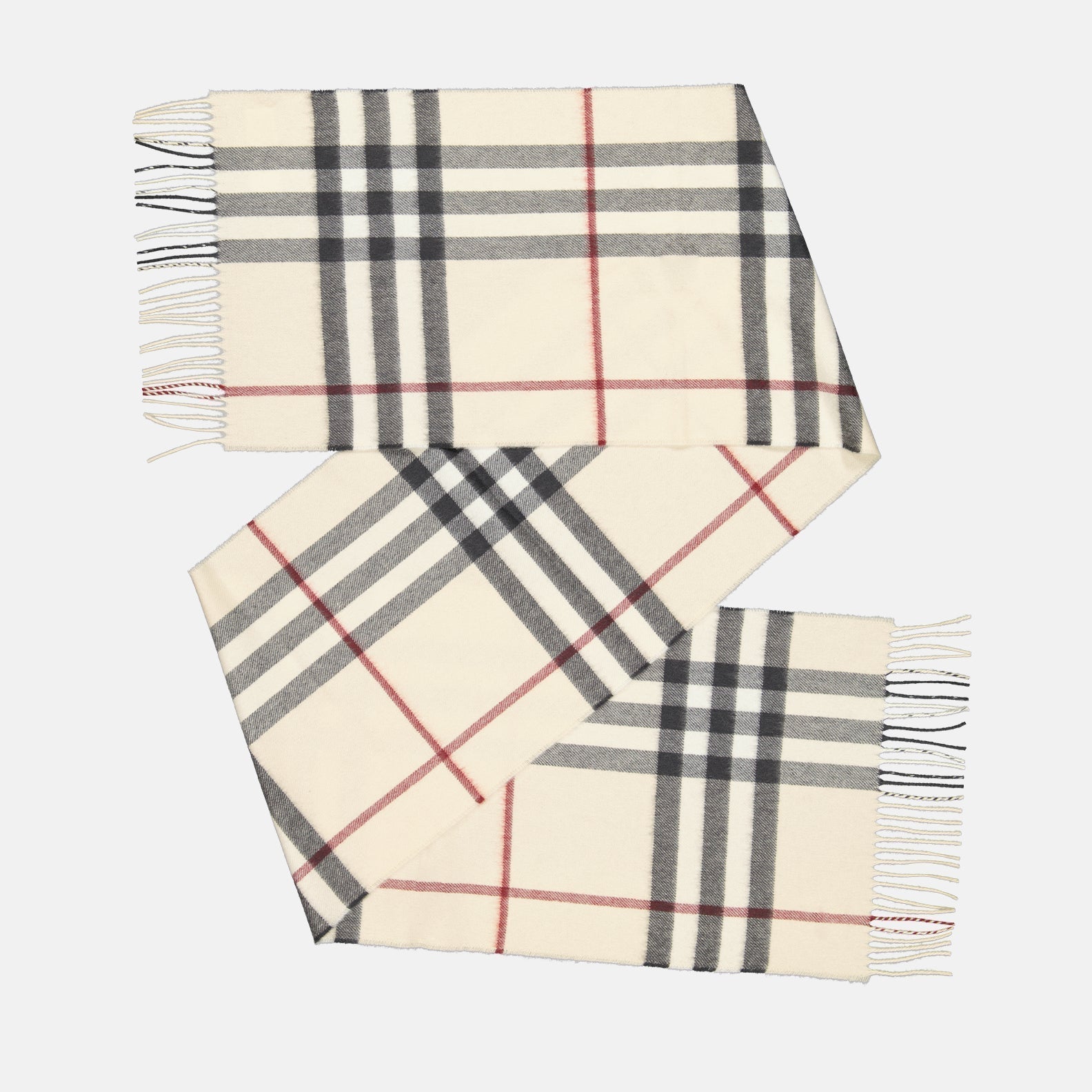 Burberry Classic Check Cashmere Scarf - image 2