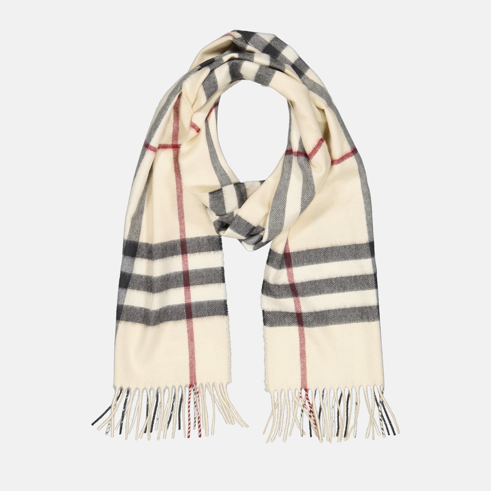 Burberry Classic Check Cashmere Scarf - image 3