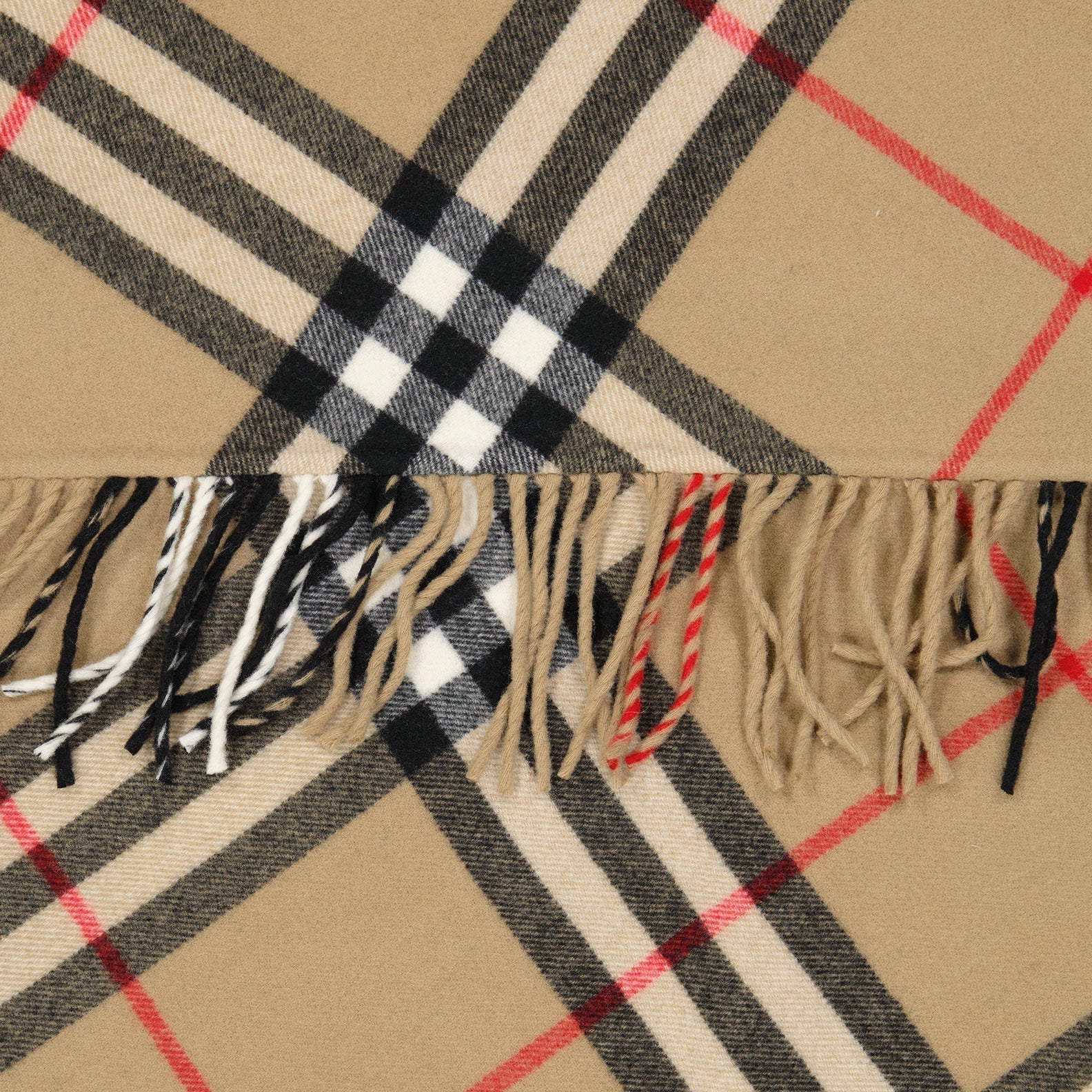 Burberry Checked Poncho - image 3