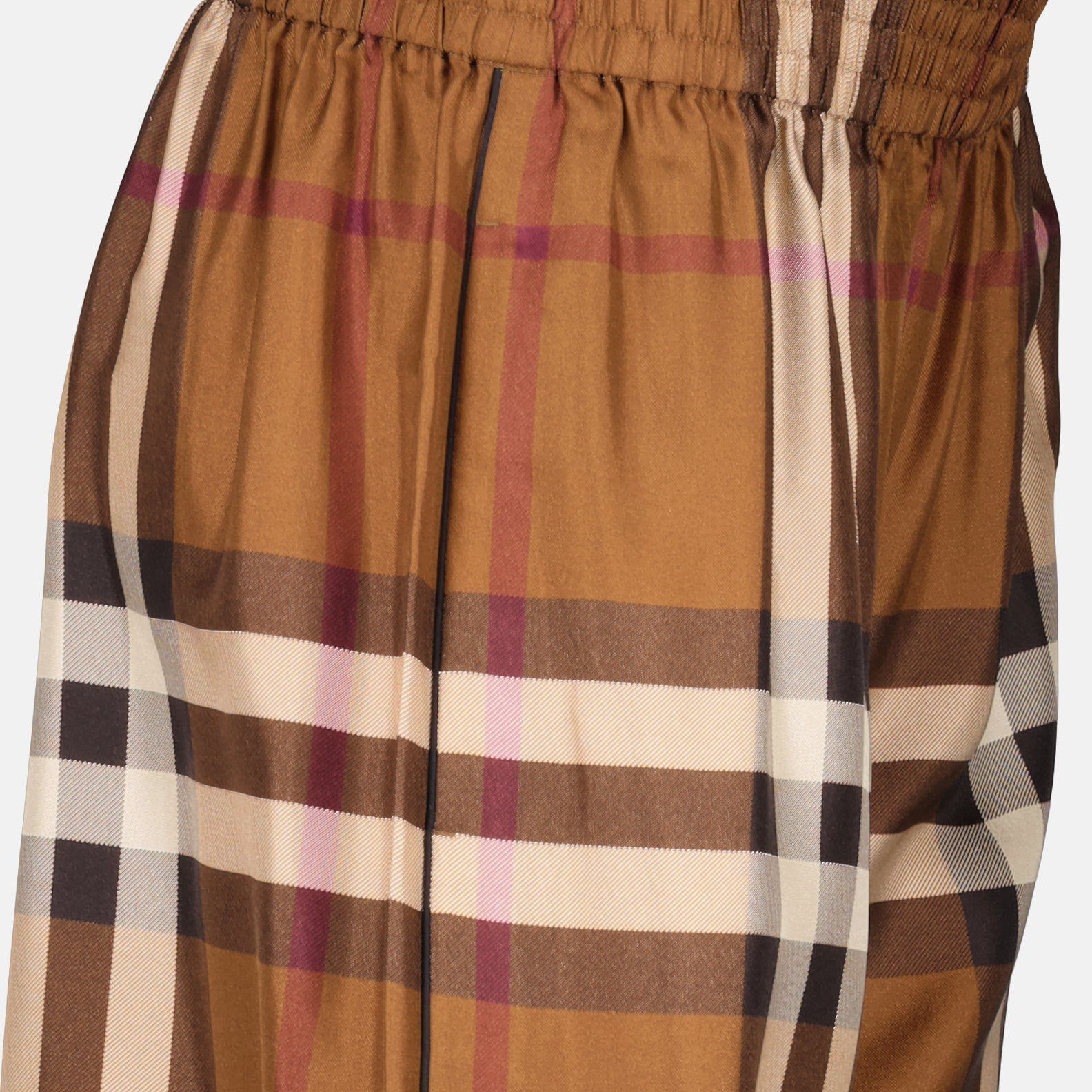 Burberry Check Wide-Leg Trousers - image 3