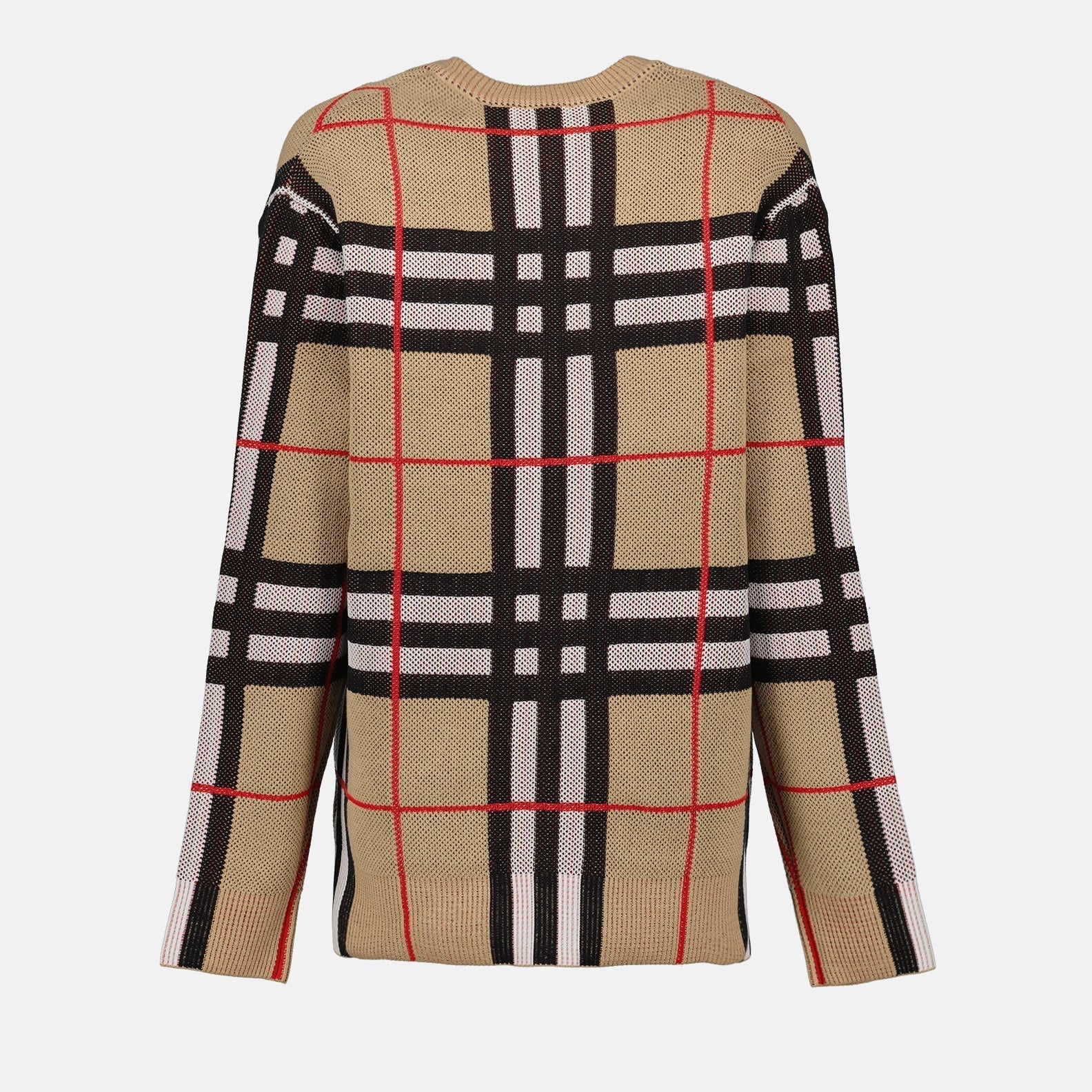 Burberry Checked Cardigan - image 2