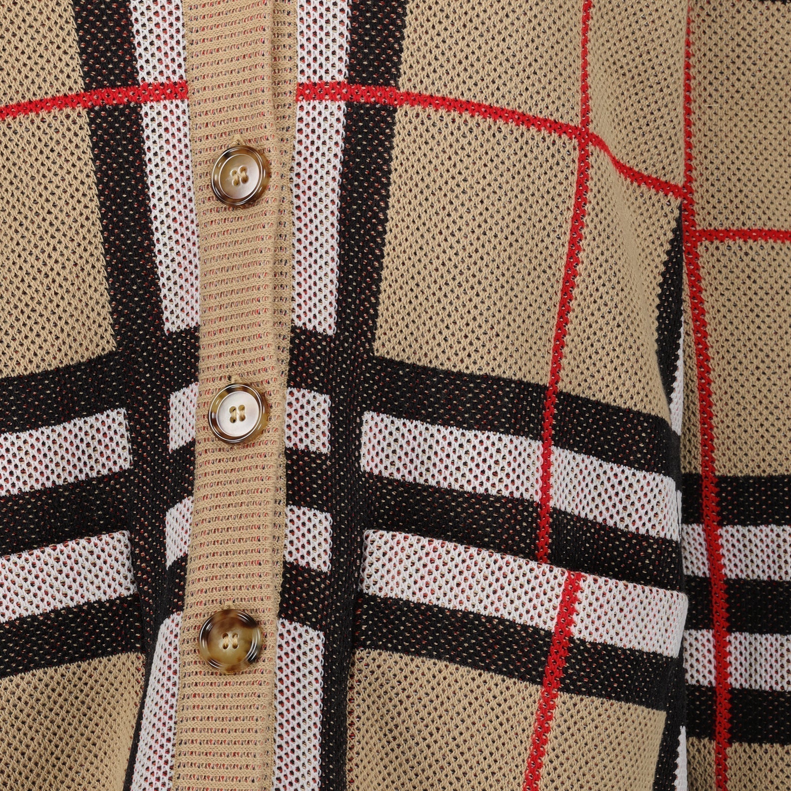 Burberry Checked Cardigan - image 3