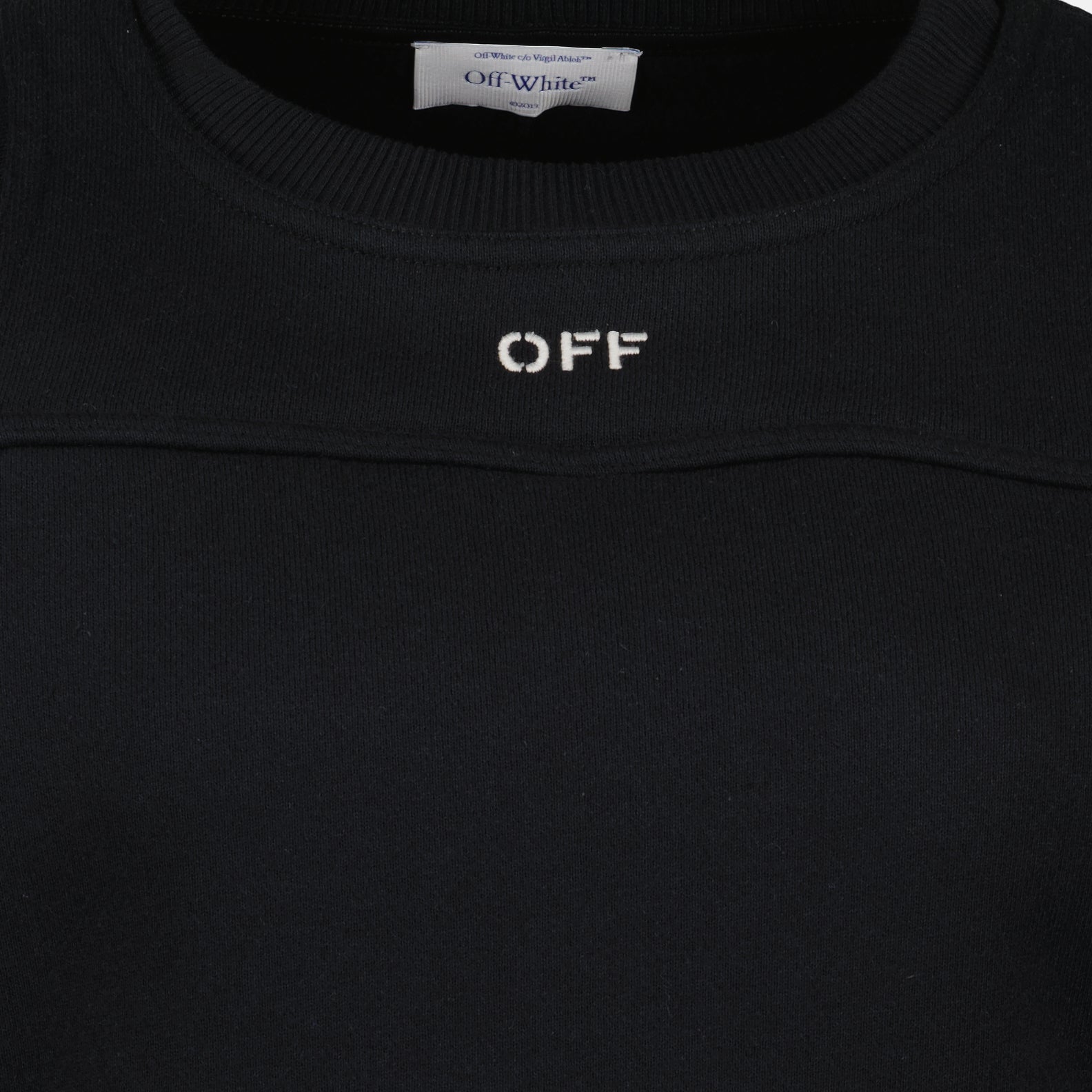 Off-White Cropped Sweatshirt - image 5