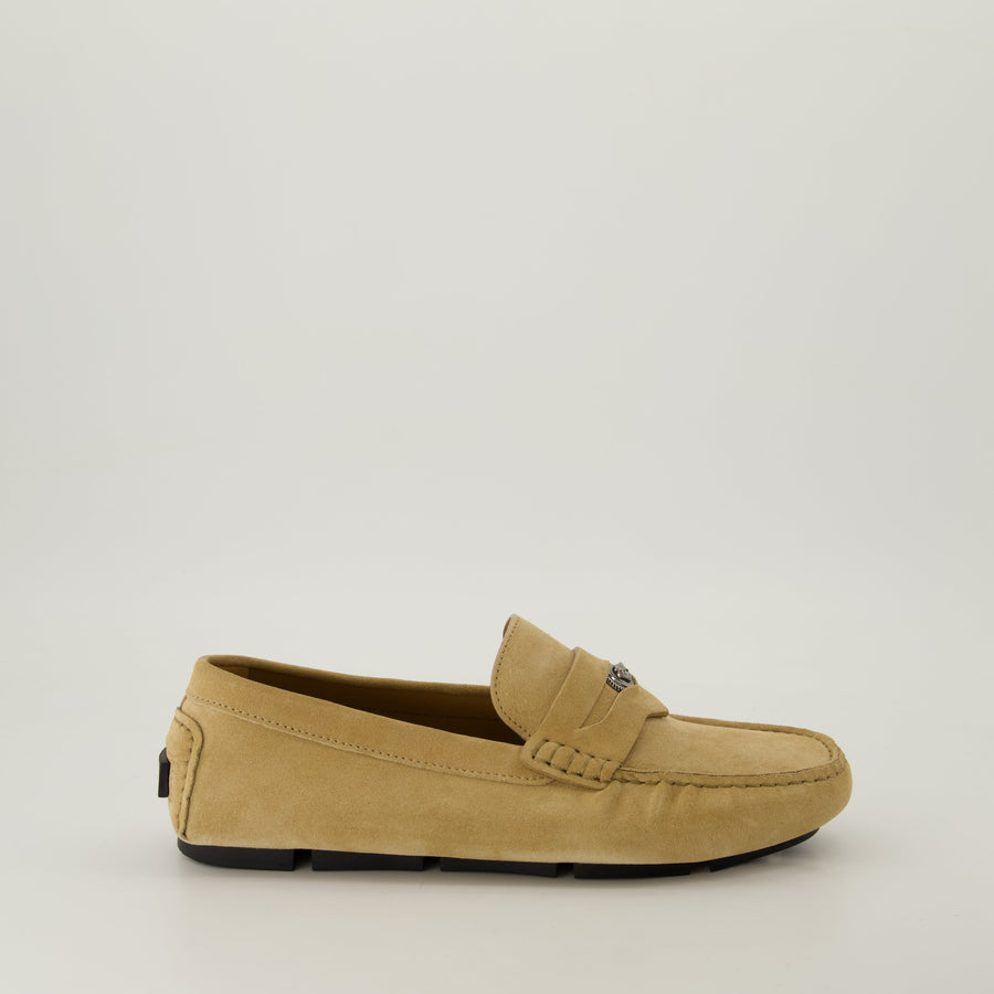 Versace Suede Loafers