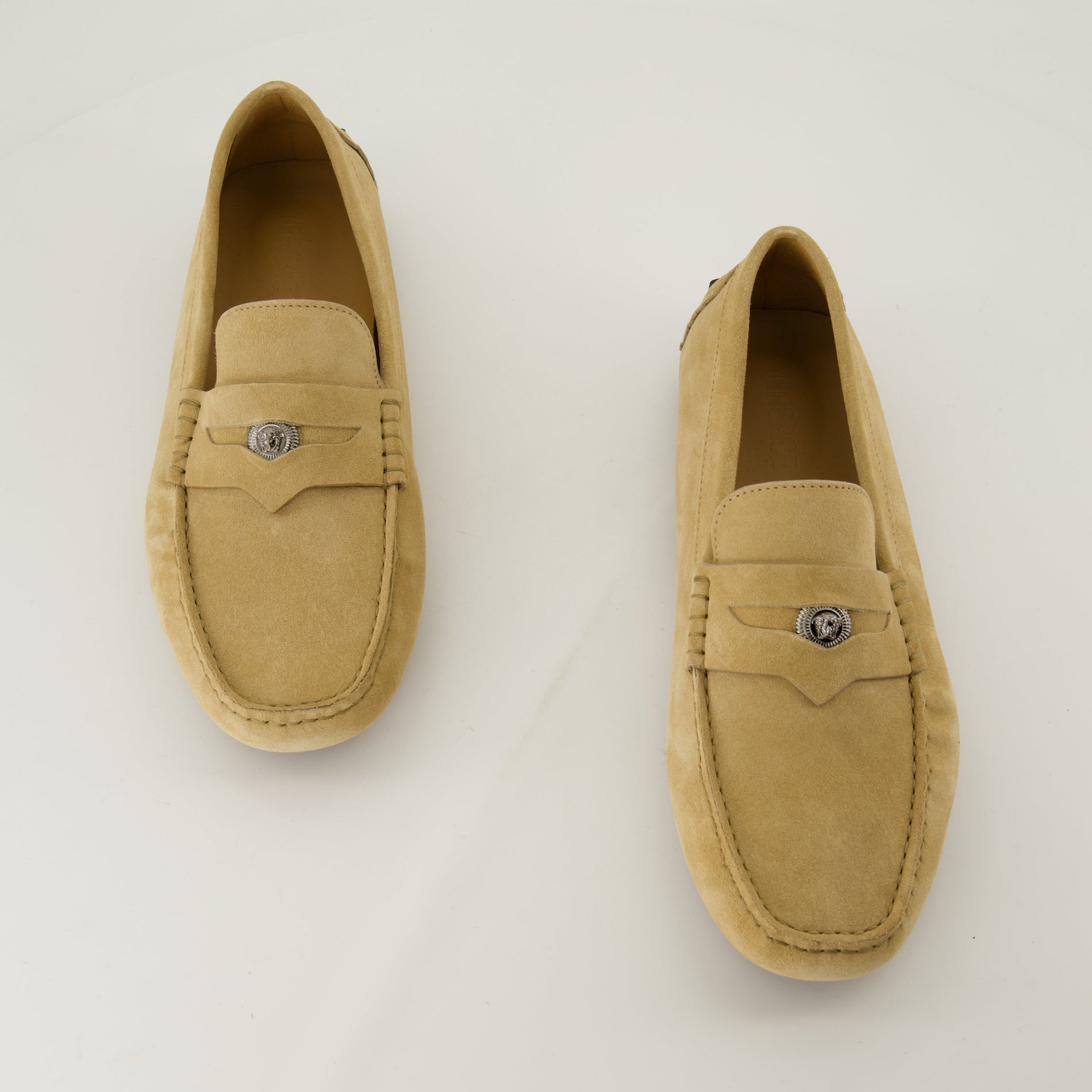 Versace Suede Loafers - image 2
