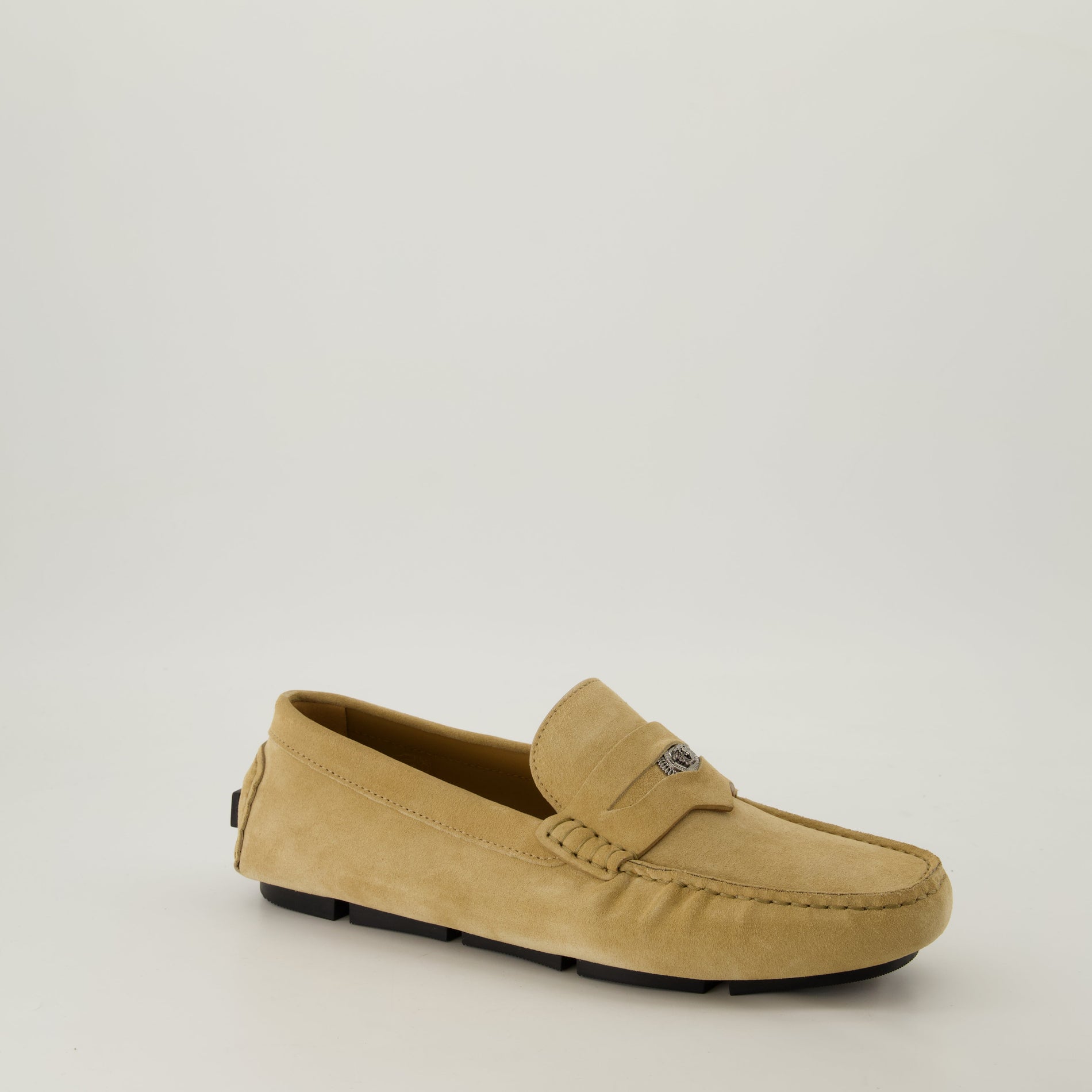 Versace Suede Loafers - image 3