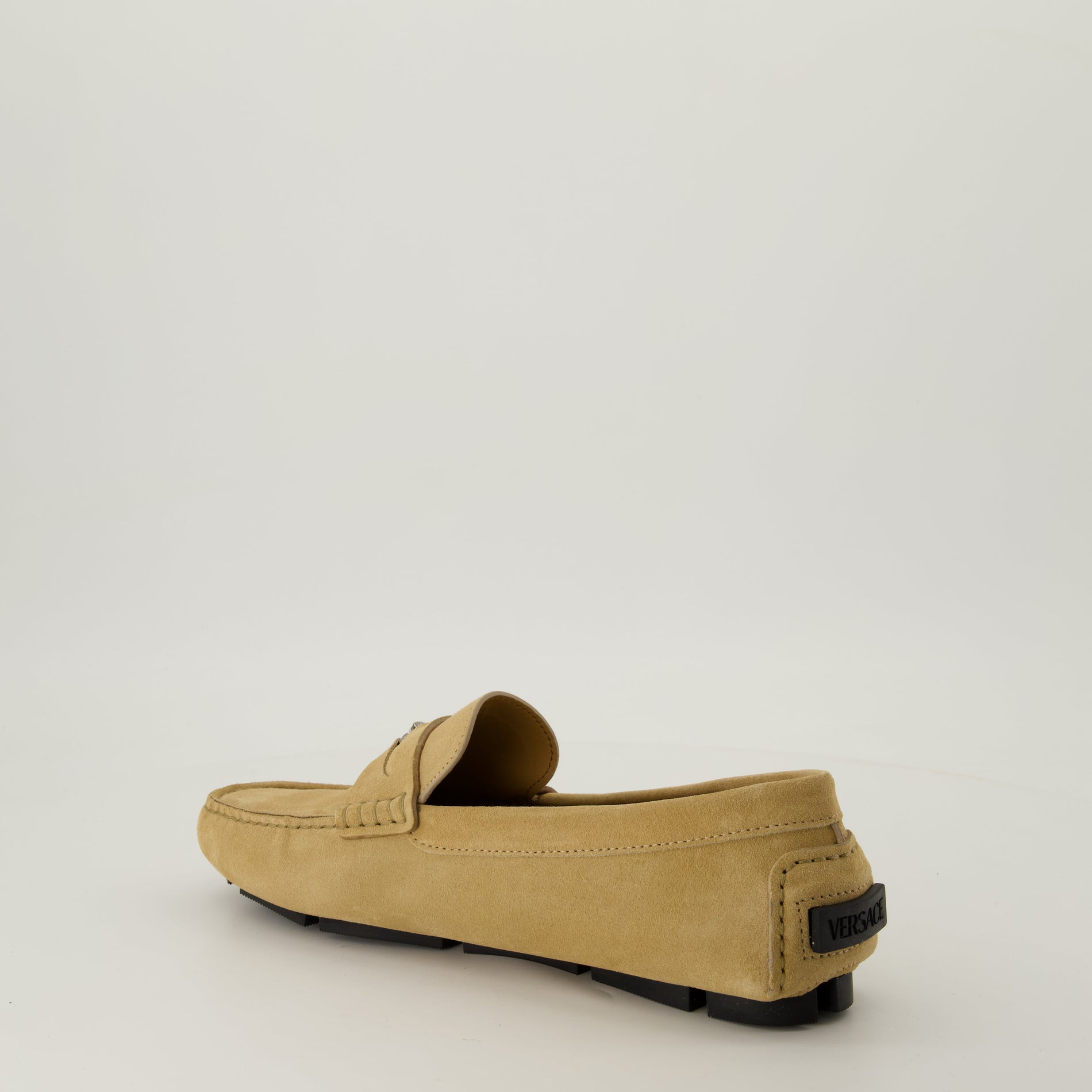 Versace Suede Loafers - image 4
