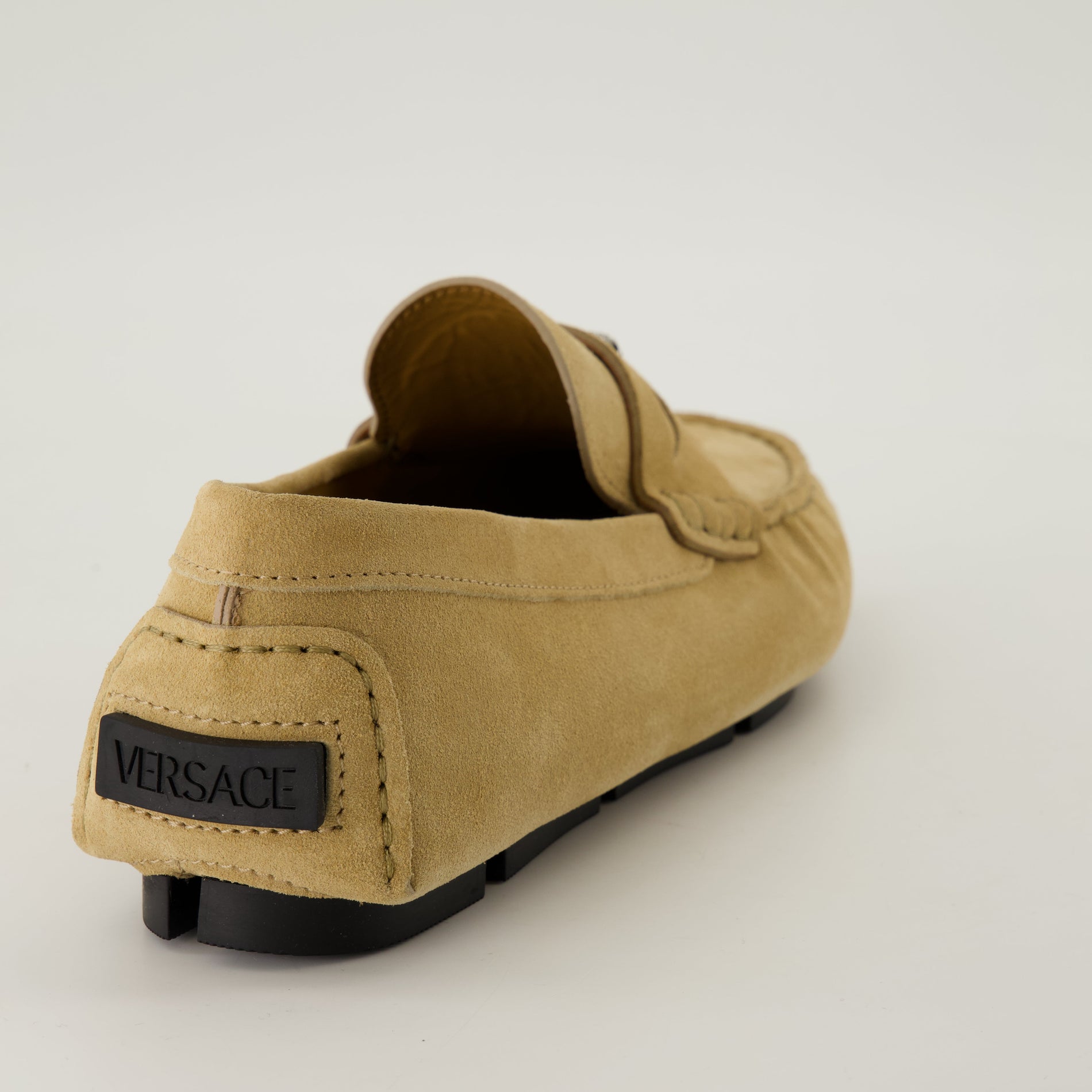 Versace Suede Loafers - image 5