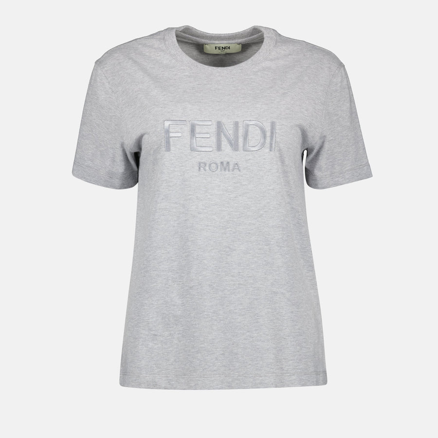 Fendi Roma Logo T-Shirt