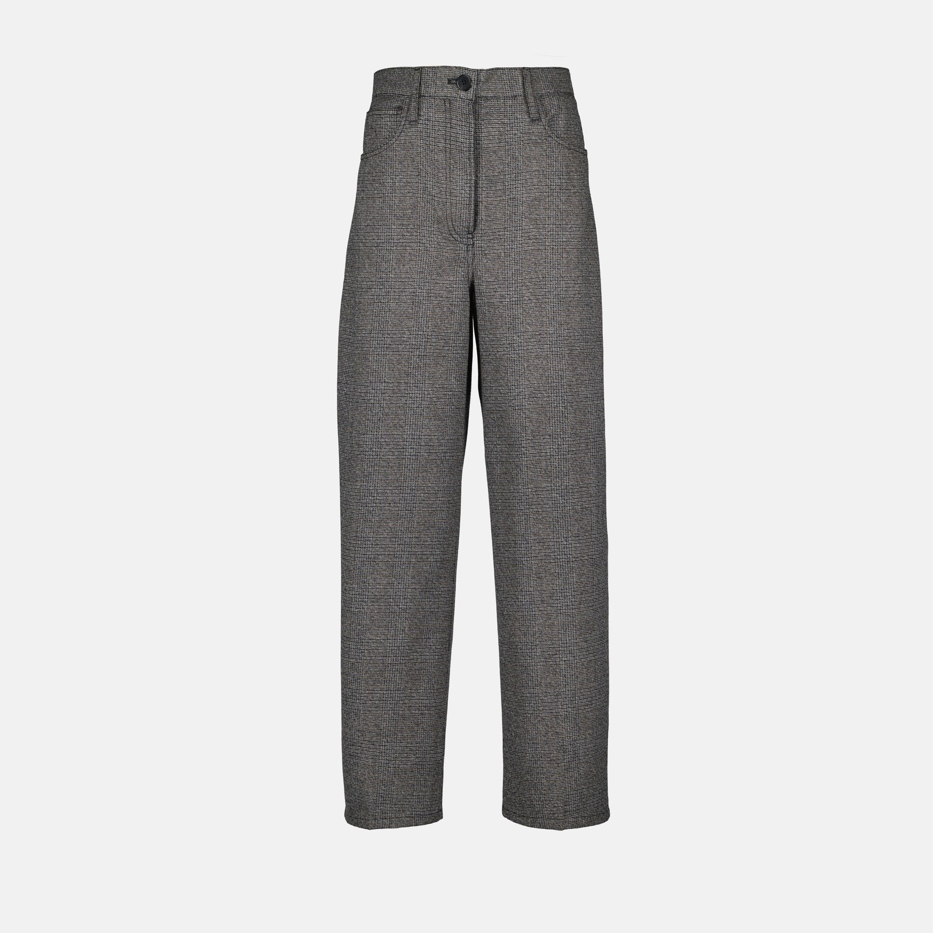 Prada Relaxed Tailored Straight-Leg Trousers