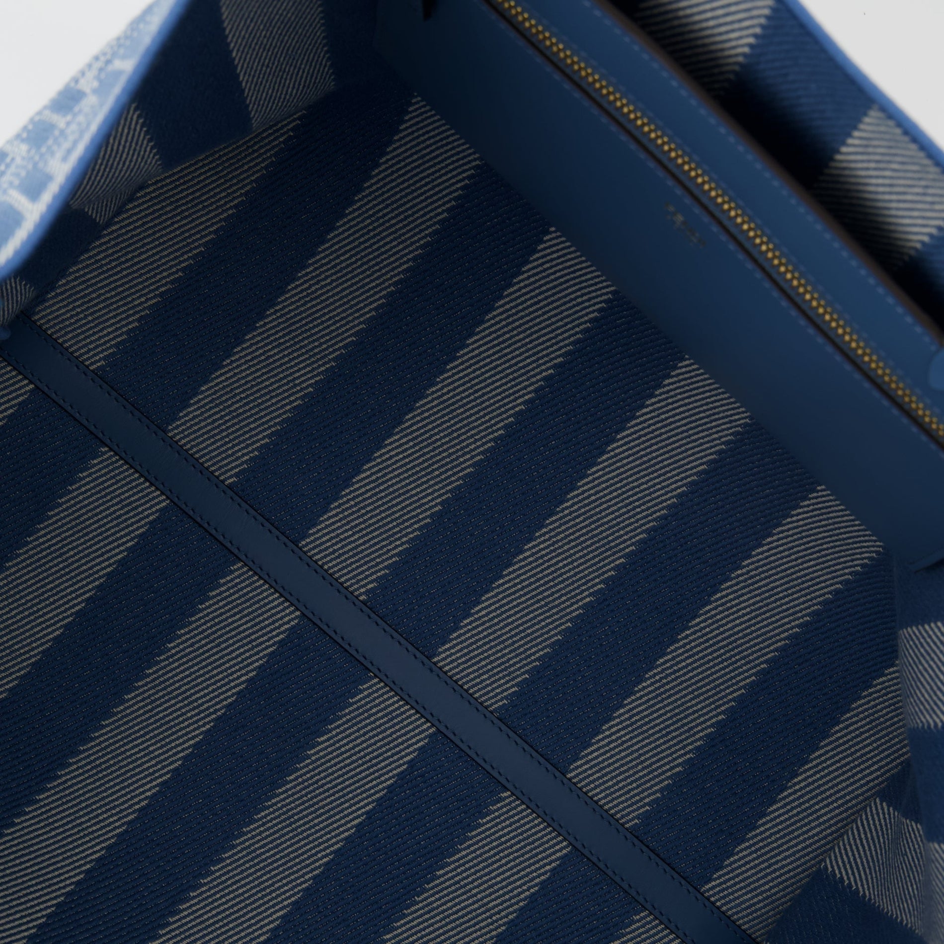 Fendi Striped Canvas Tote - image 7