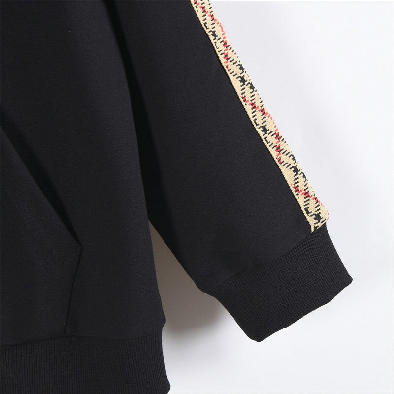 Burberry Zip Hoodie with Icon Stripe Detail - image 3