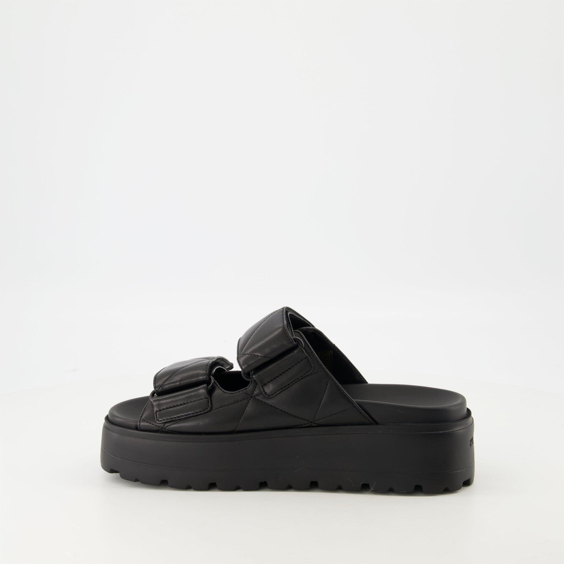 Prada Quilted Platform Sandals - image 3