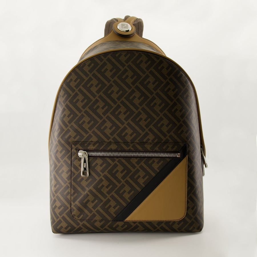Fendi Chiodo Diagonal Backpack