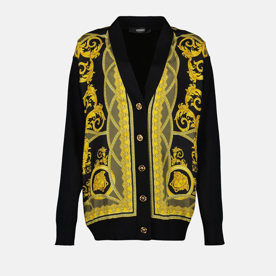 Versace Barocco Coupe des Dieux Cardigan