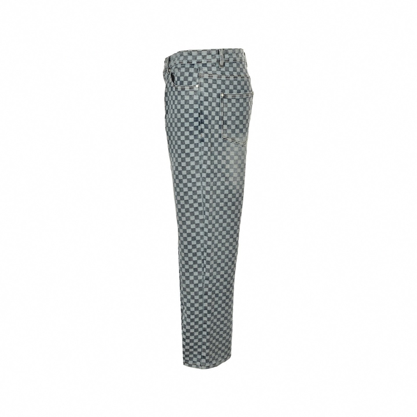 Louis Vuitton Damier Checkerboard Jacquard Denim Jeans - image 2