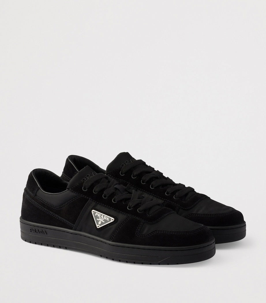 Prada Suede & Re-Nylon Downtown Sneakers - image 2