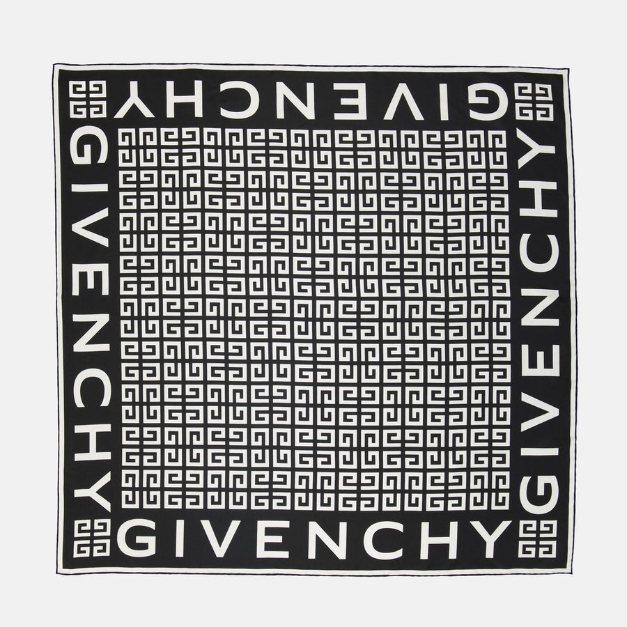 Givenchy Monogram Border Scarf