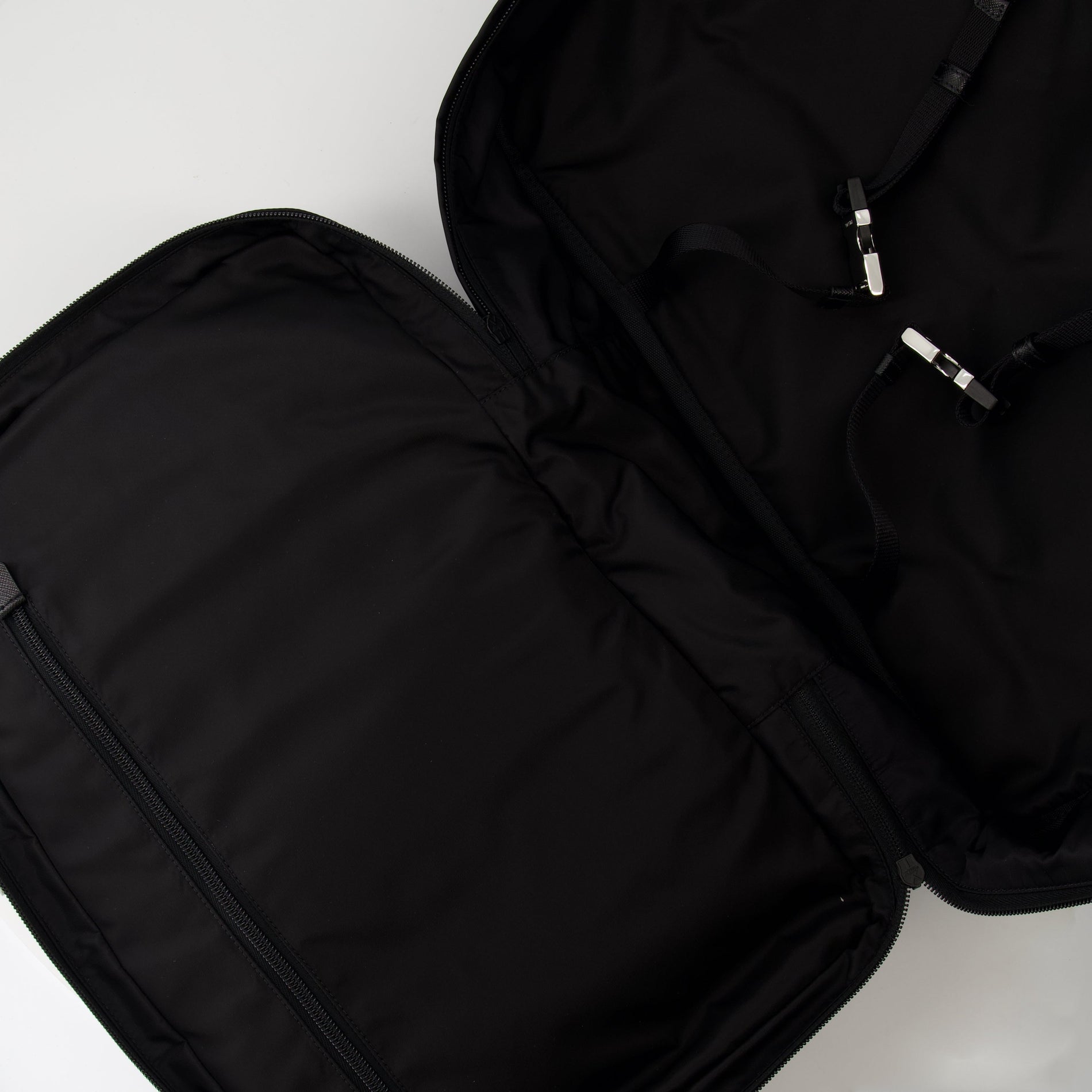 Prada Black Re-Nylon Backpack - image 4