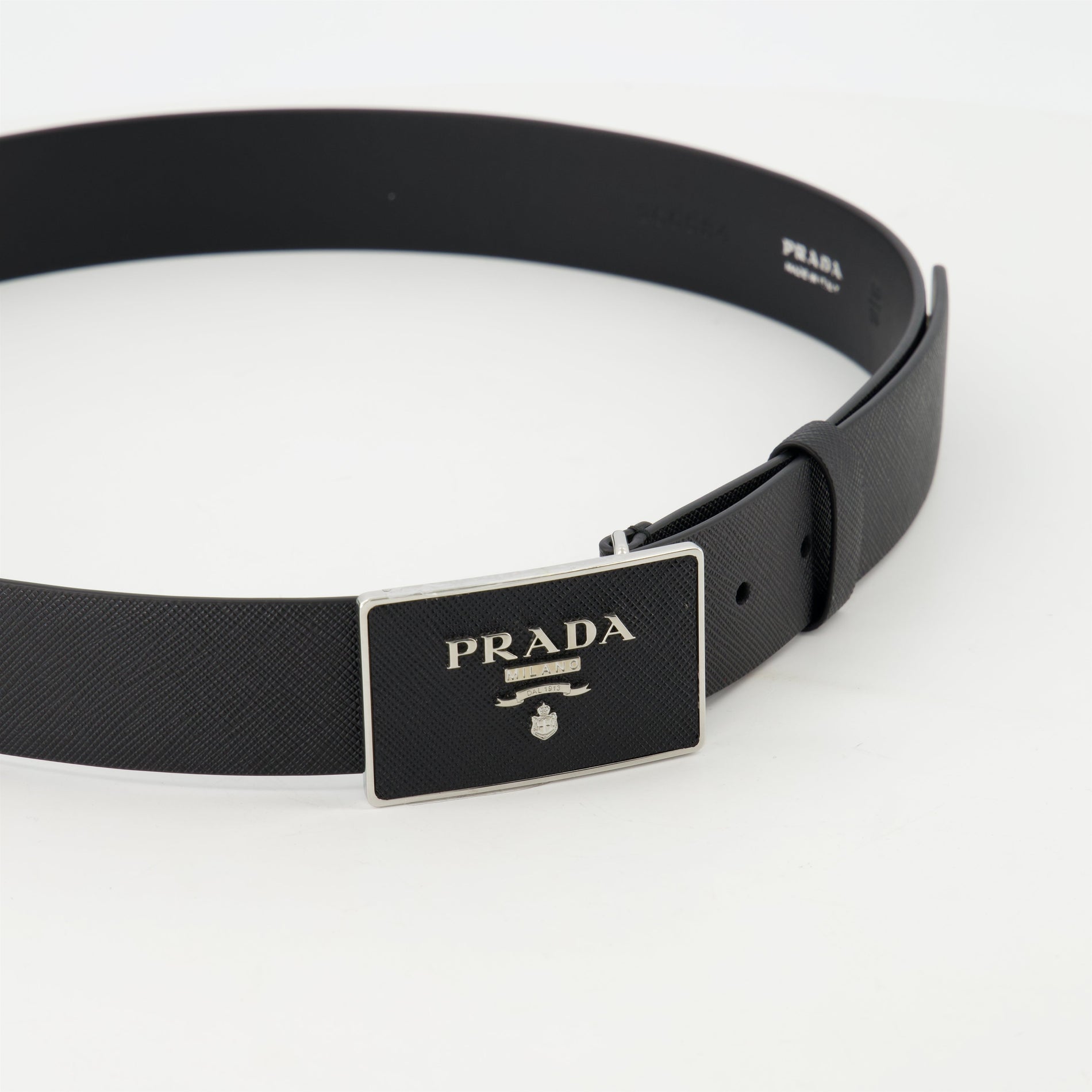 Prada Saffiano Leather Belt - image 3