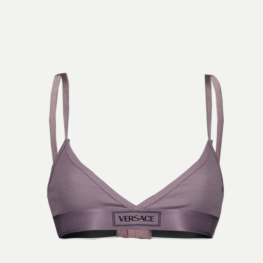 Versace 90'S Vintage Logo Bra