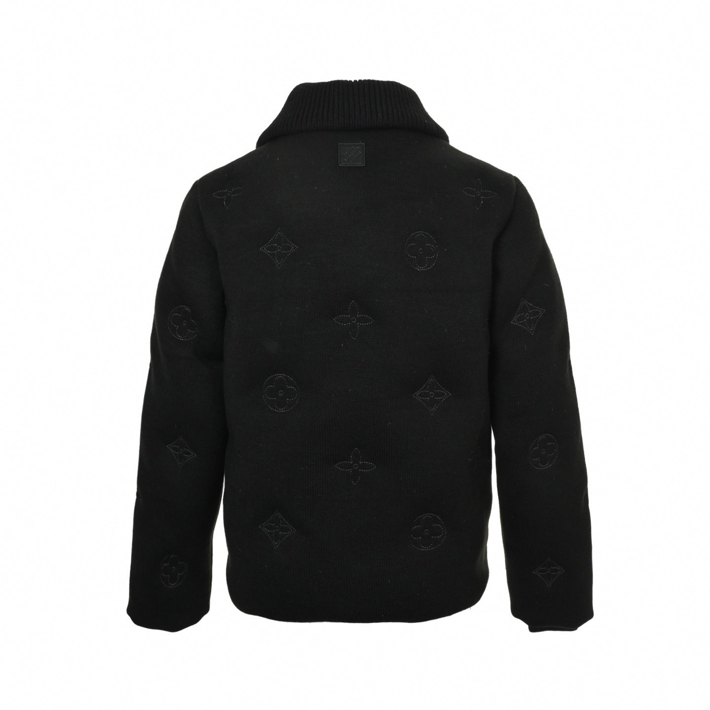 Louis Vuitton Monogram Outline Embroidered Knit Zip Jacket - image 2