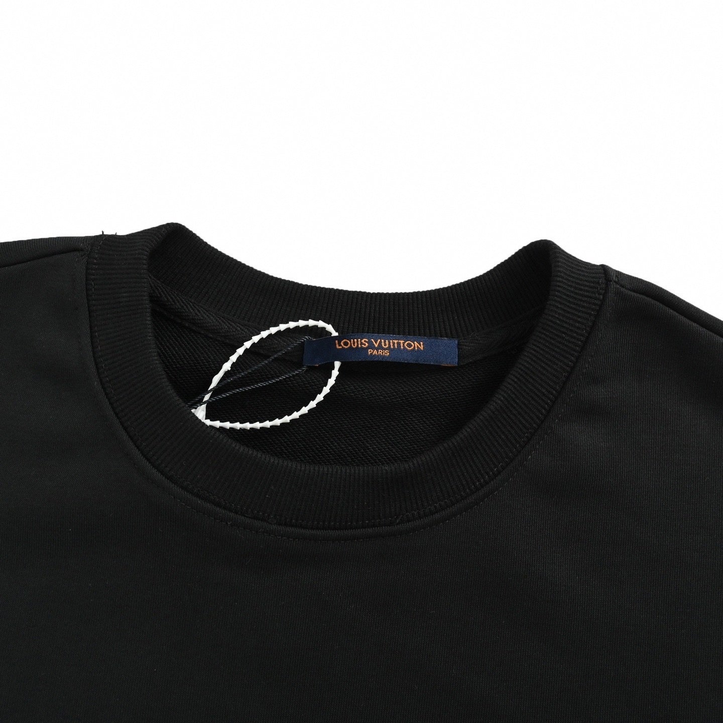 Louis Vuitton Embellished Crown Logo Crewneck Sweatshirt – Black - image 5