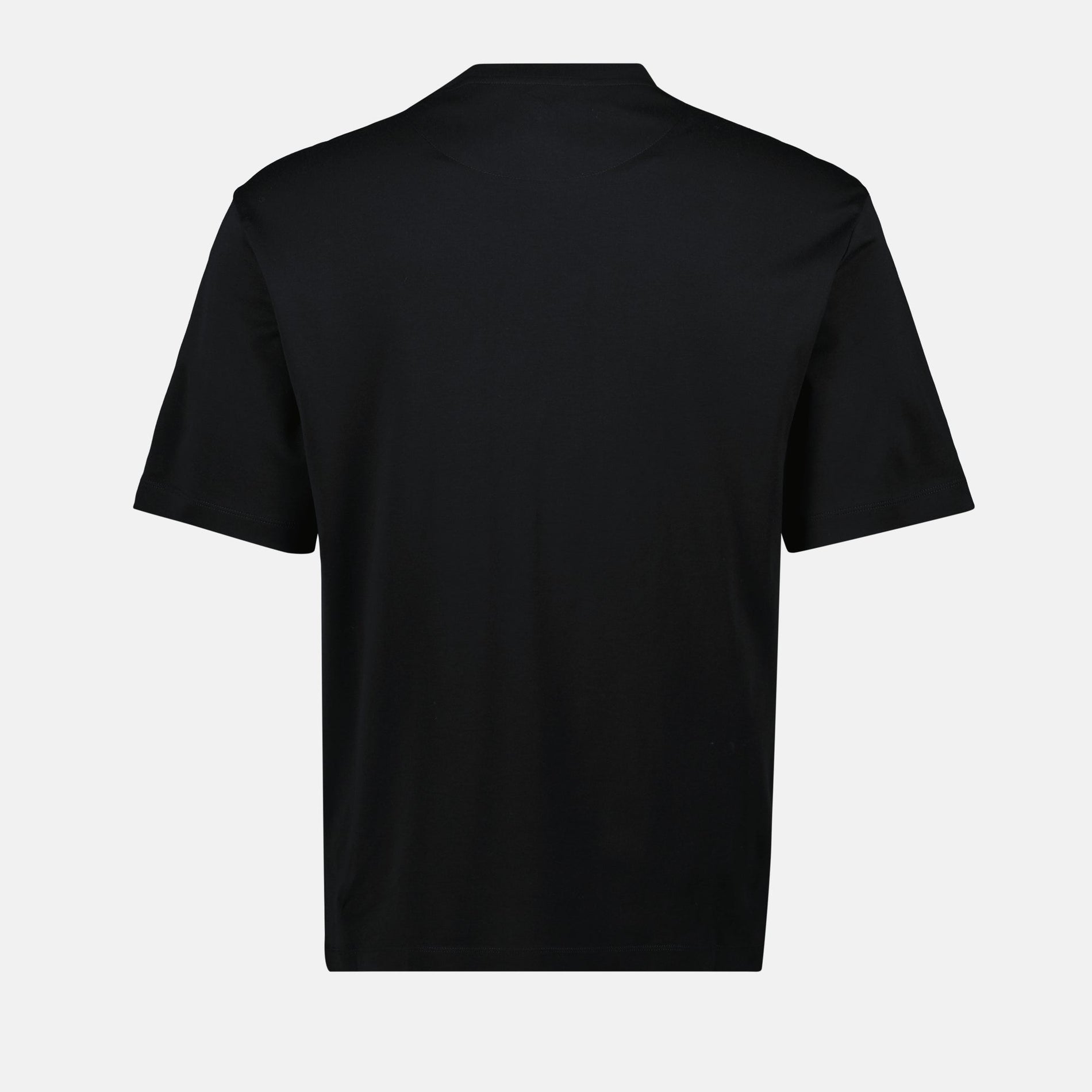 Prada Emblem Logo Cotton T-Shirt - image 4