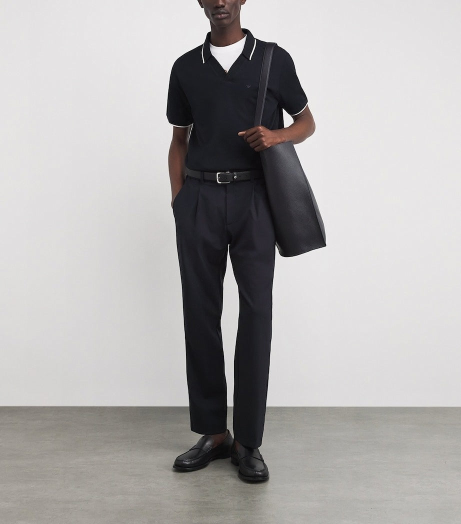 Emporio Armani Cotton Polo Shirt - image 3