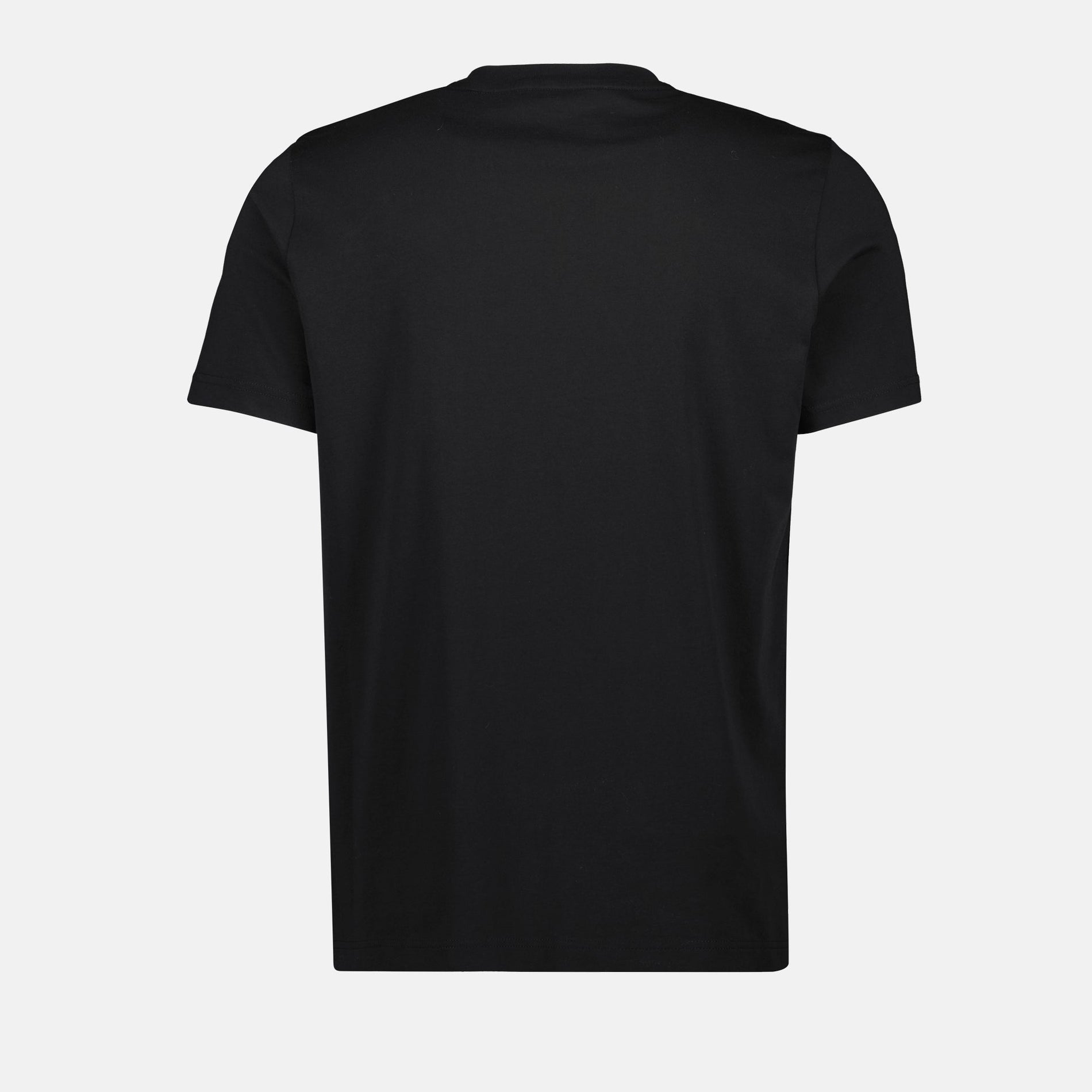 Moncler Black Faded Logo Print T-Shirt - image 4