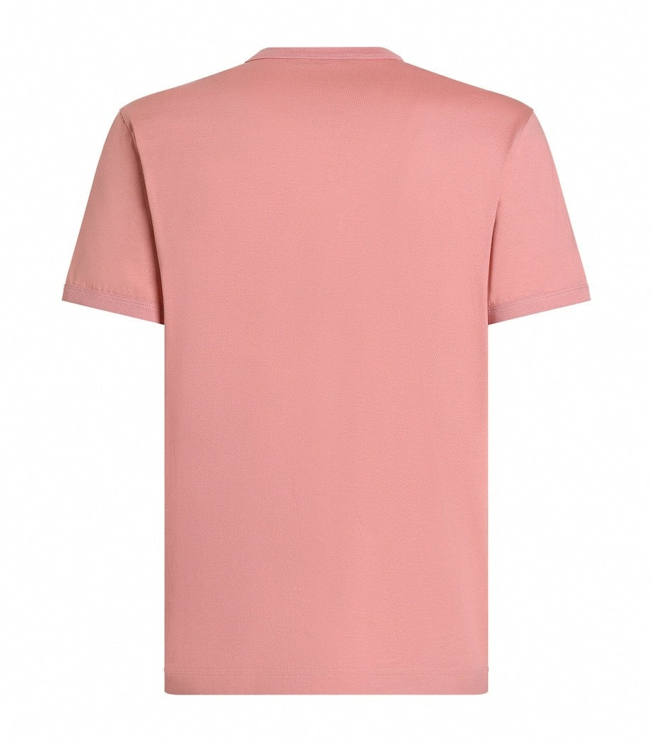 Dolce & Gabbana D&G Cotton Logo Patch T-Shirt - Pink - image 2