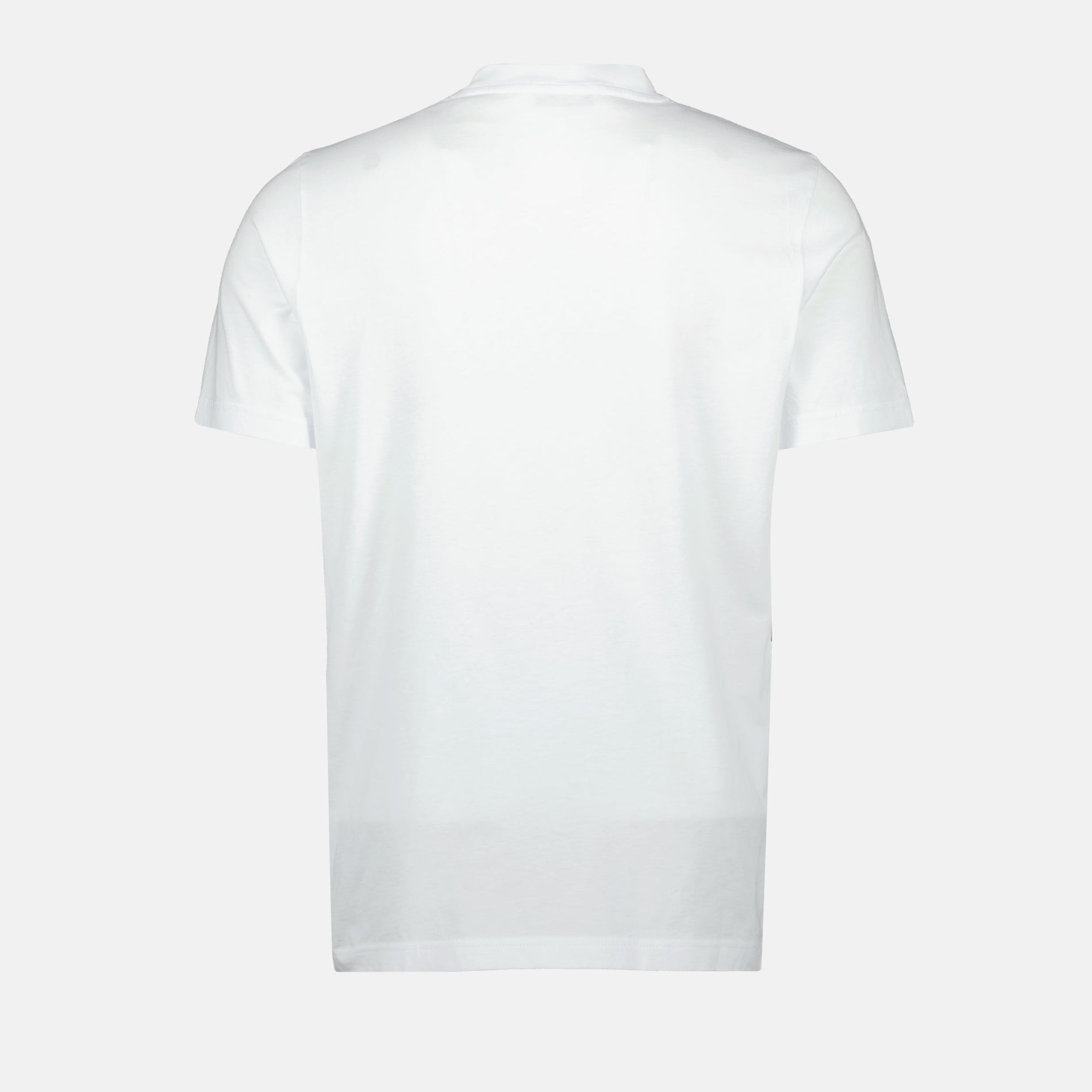 Moncler White Faded Logo Print T-Shirt - image 4