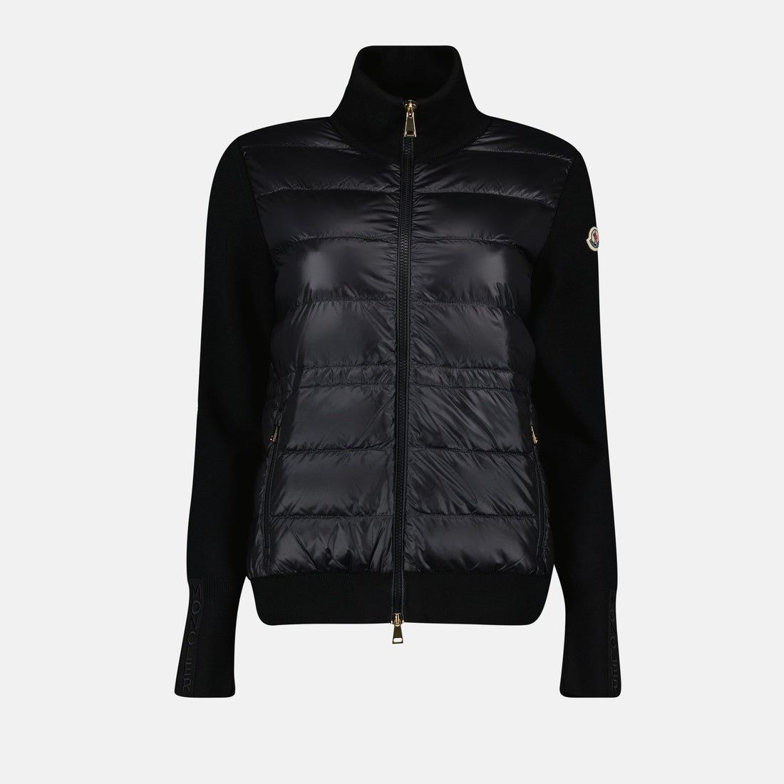 Knit Sleeve Puffer Jacket