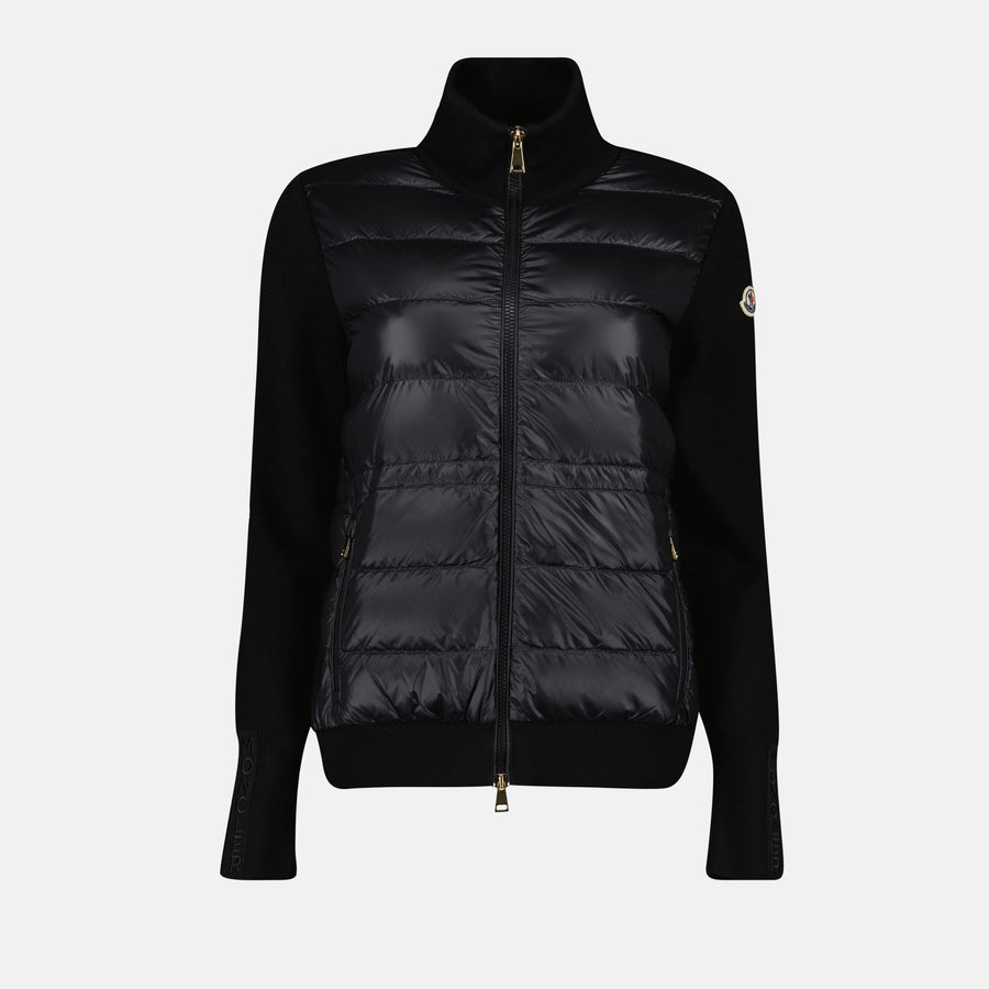 Moncler Knit Sleeve Puffer Jacket