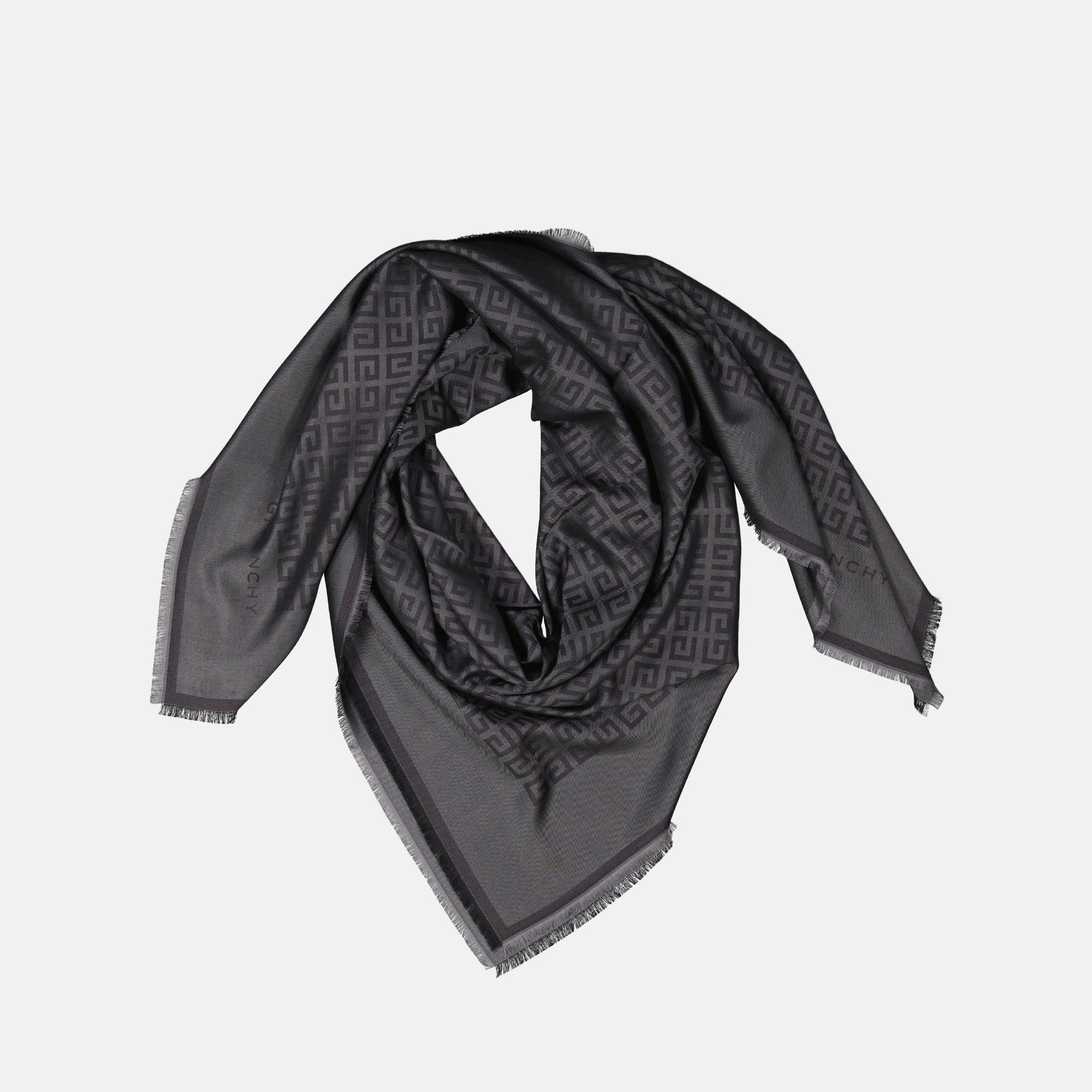 Givenchy 4G Monogram Scarf – Grey - image 2