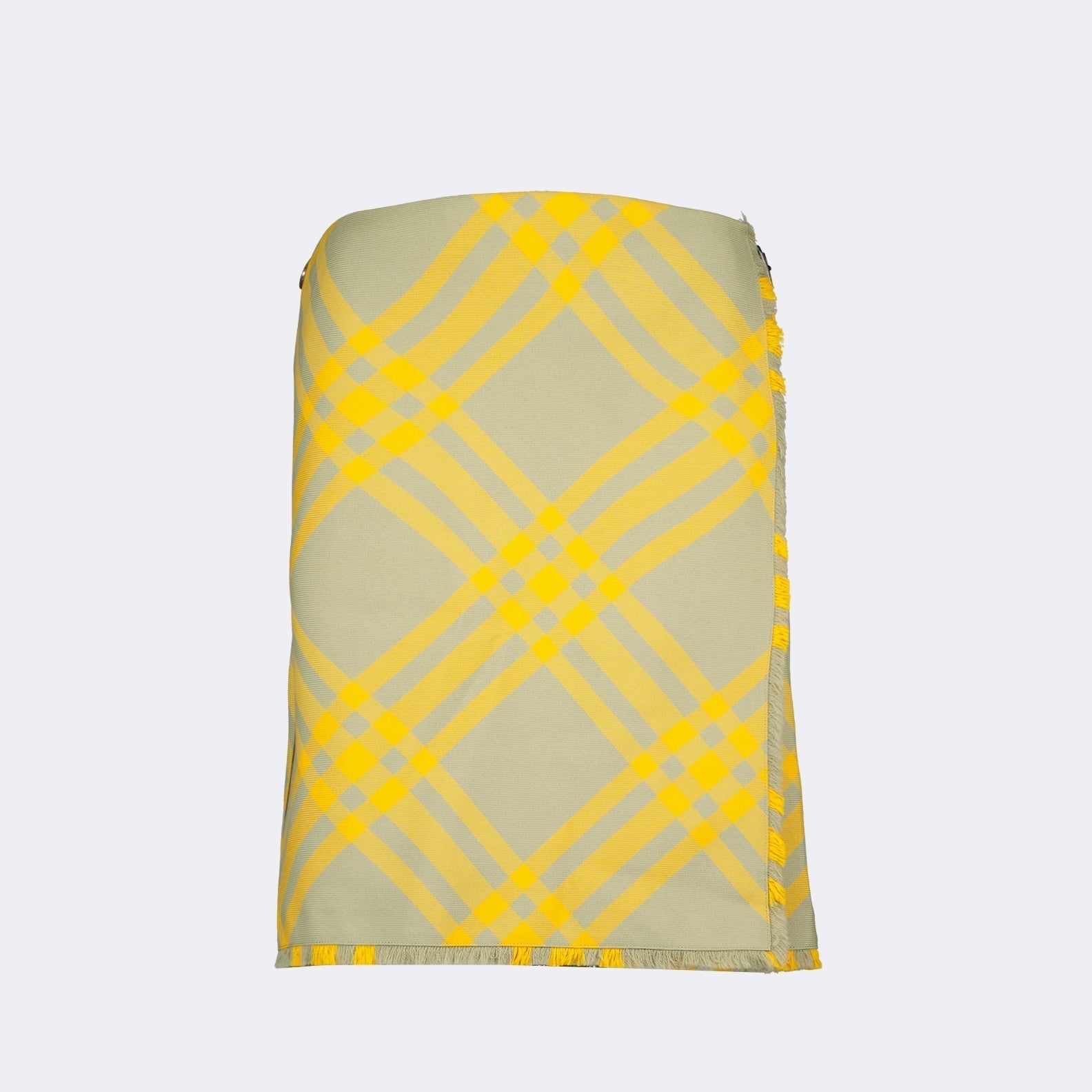 Burberry Wool Kilt Skirt