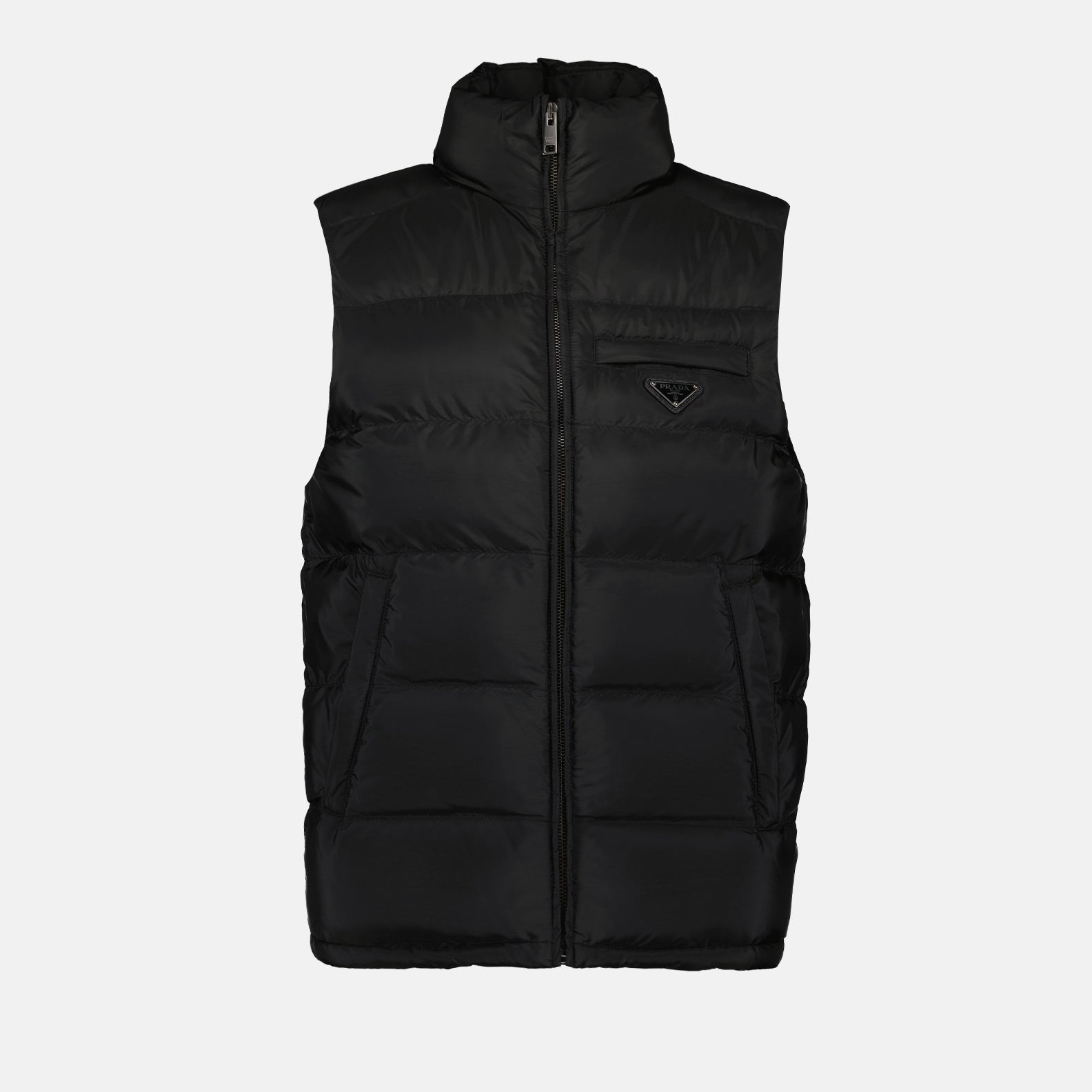 Prada Sleeveless Quilted Jacket