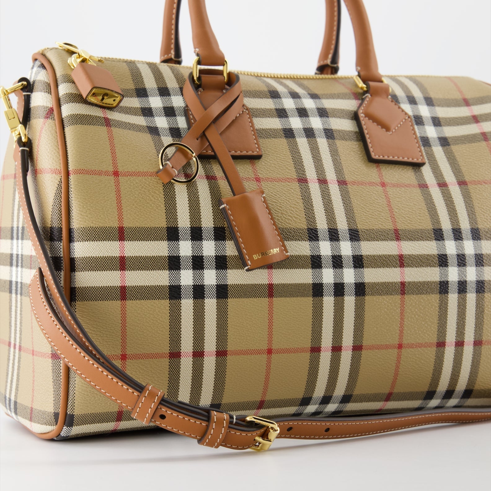 Burberry Check Boston Bag - image 3