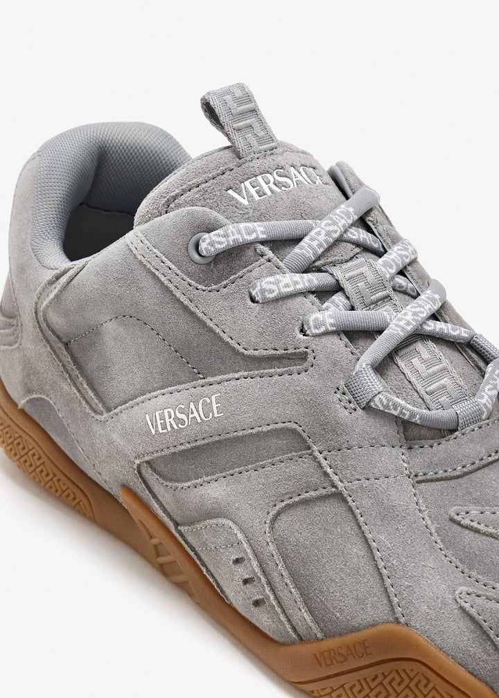 Versace Galaxia Suede Sneakers – Grey - image 3